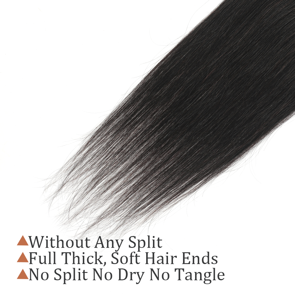 Wholesale 100% Human Hair 4x4 Lace Closure - Straight, Natural Color