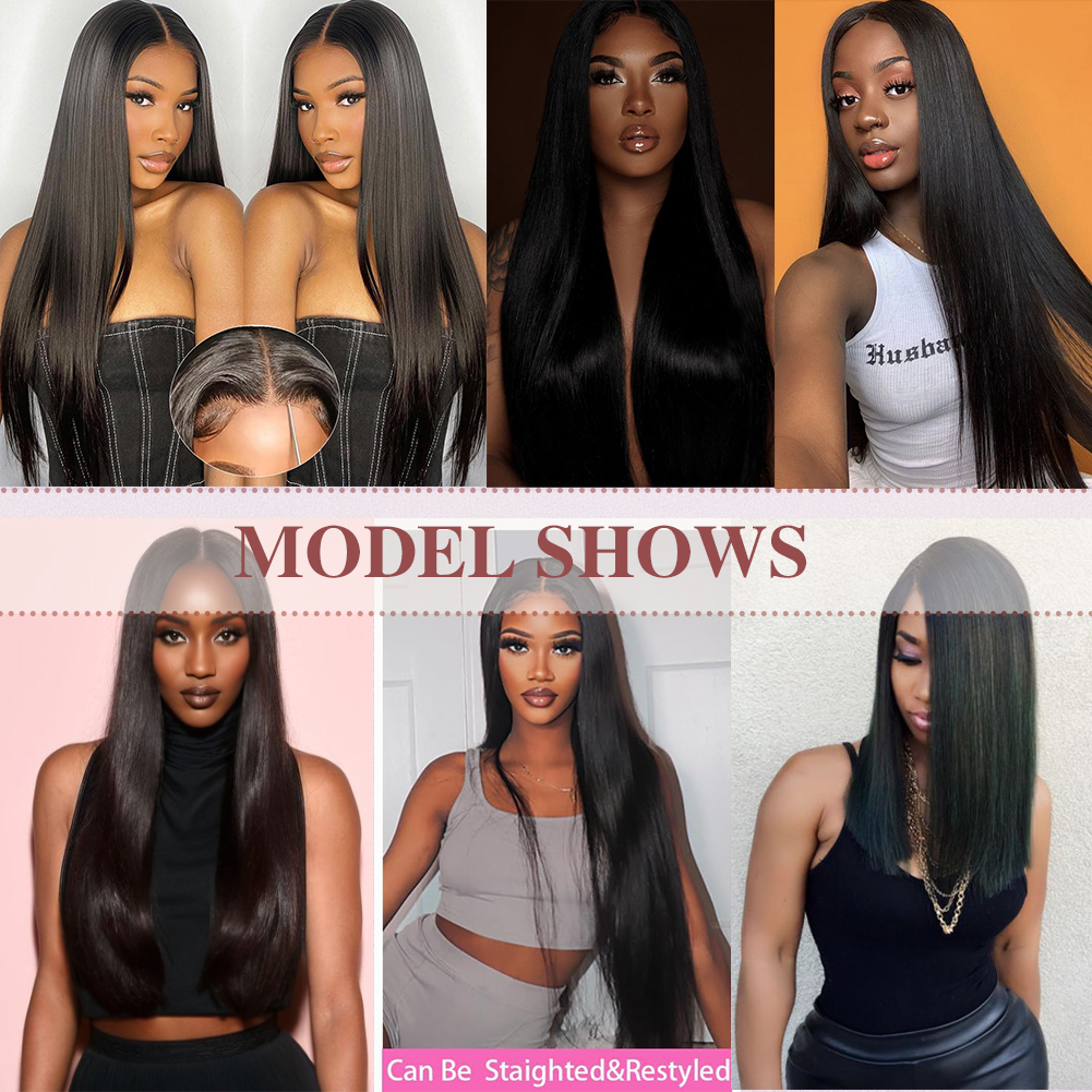 Wholesale & Custom | Long Straight Human Hair Bundles, 100% Virgin Human Hair Straight Hair Extensions