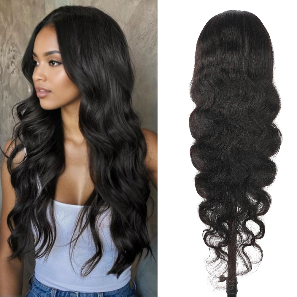 Wholesale 100% Human Hair Body wave 13x4 Lace Front Wig, 180% Density