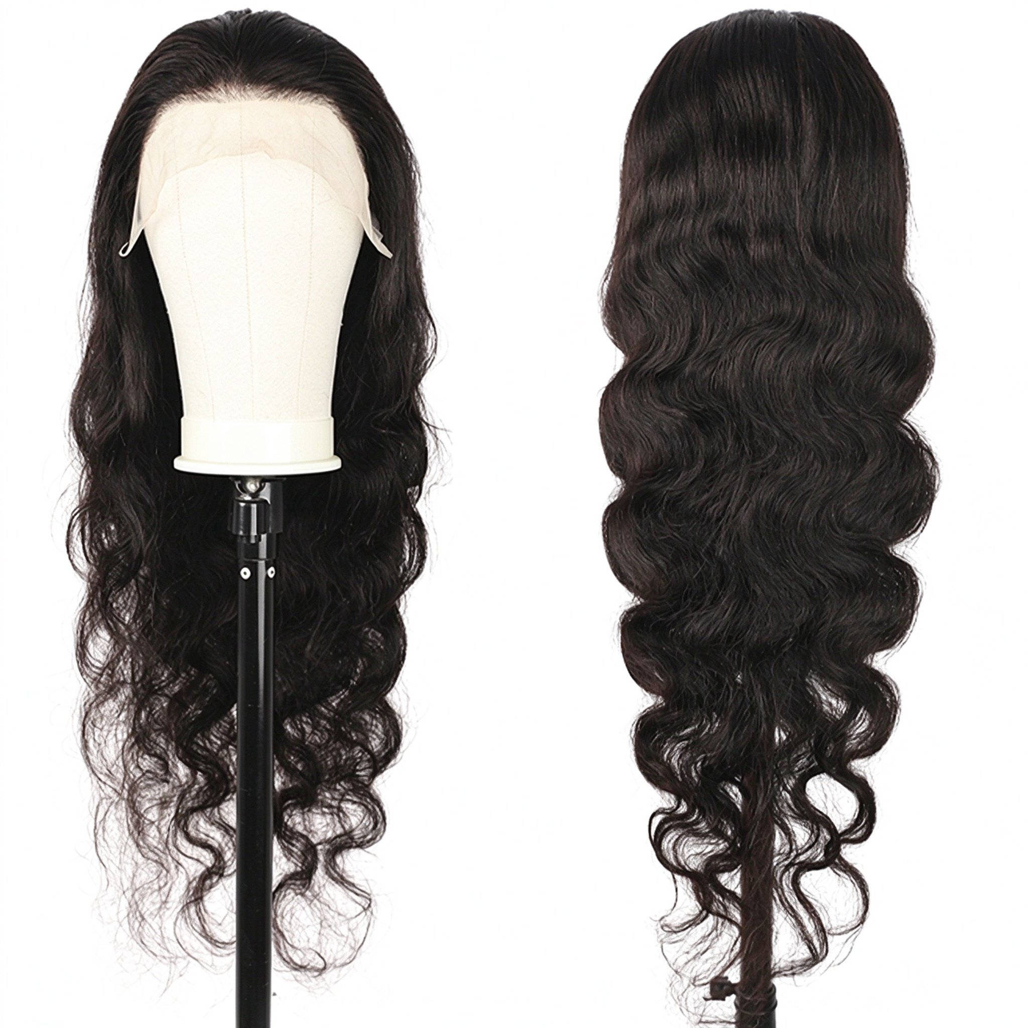 Wholesale 100% Human Hair Body wave 13x4 Lace Front Wig, 180% Density
