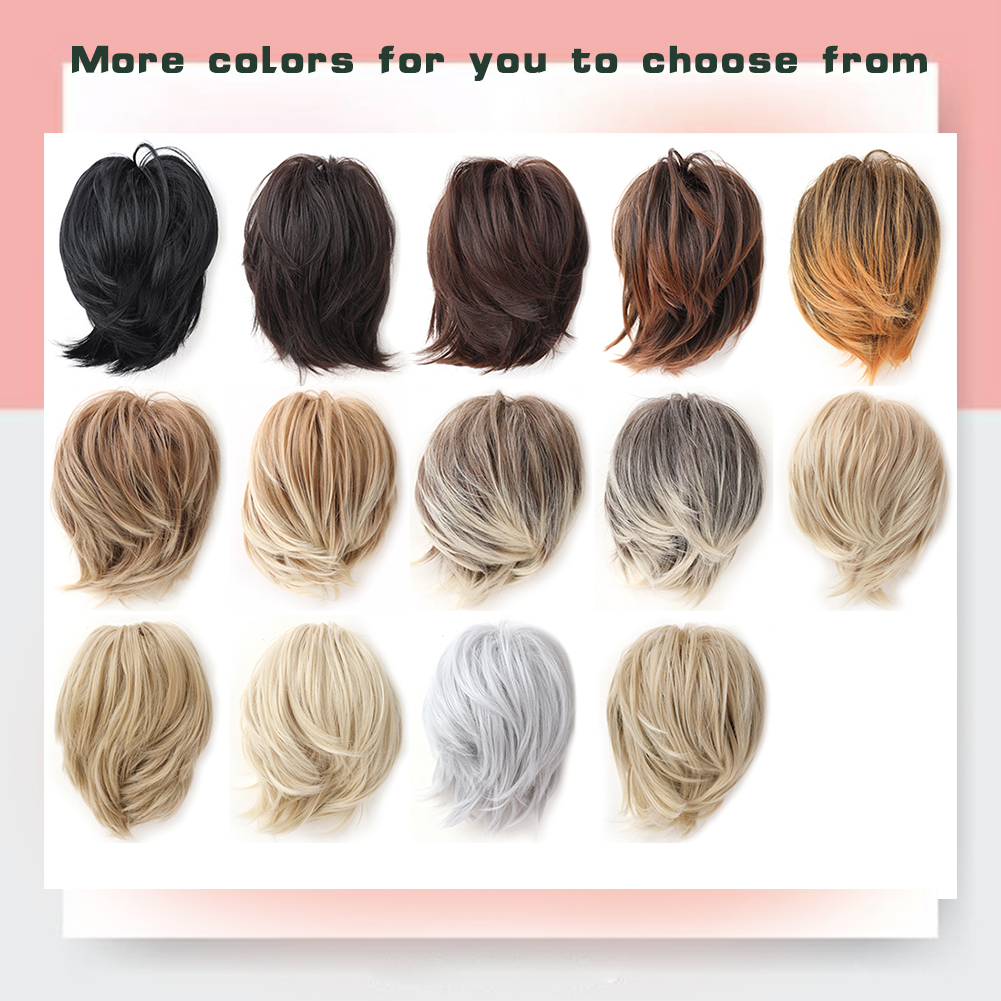 Wholesale & Custom 6 Inch Messy Hair Bun Scrunchie, Synthetic Matte Fluffy Bun Hair Piece
