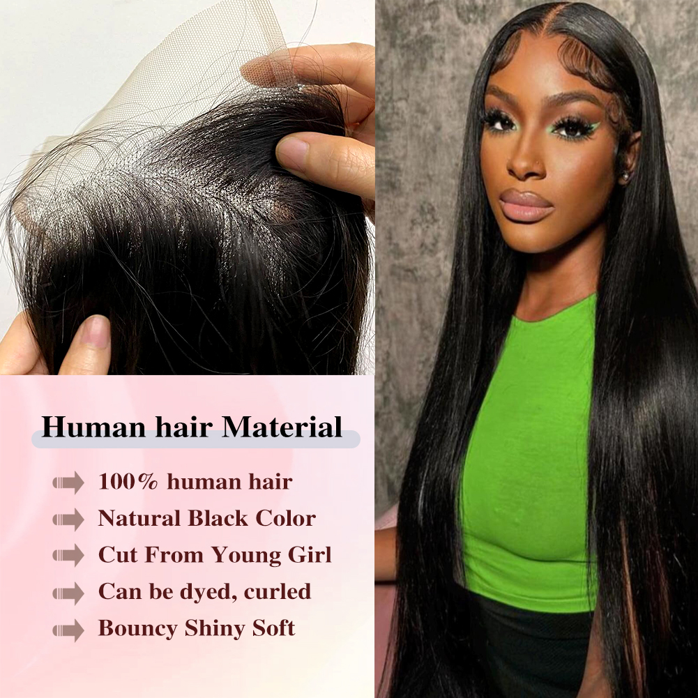 Wholesale & Custom Available. This 4x4 HD lace closure is made of 100% virgin human hair, pre-plucked natural hairline, soft shiny & bouncy. It can be dyed and curled freely, supports free parting. Multiple lengths for your selection