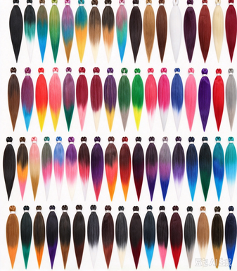 Wholesale Pre Stretched Braiding Hair, Synthetic Braids Hair for Braiding