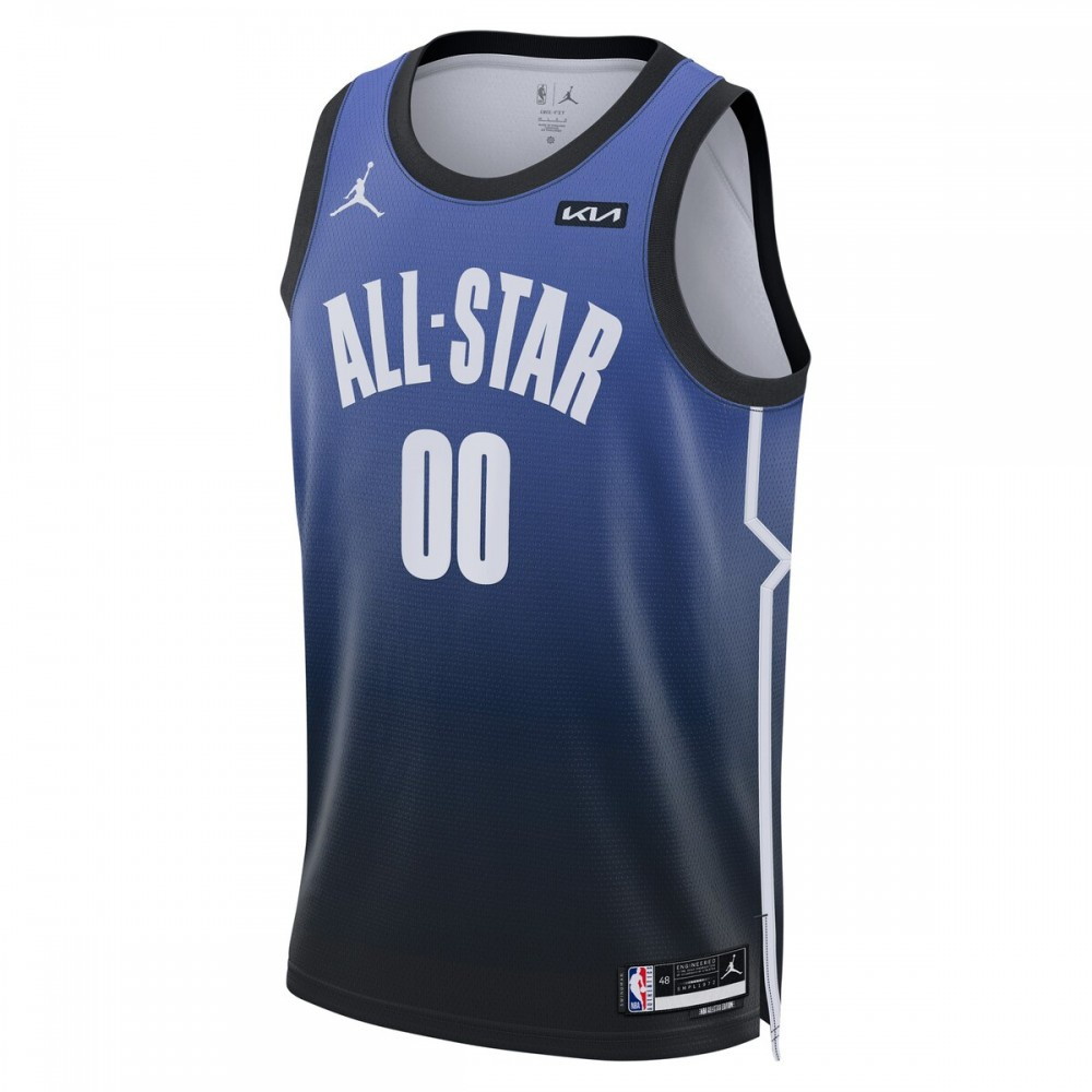 2023 NBA All-Star Game Custom Pick-A-Player Swingman Jersey Blue - second front view