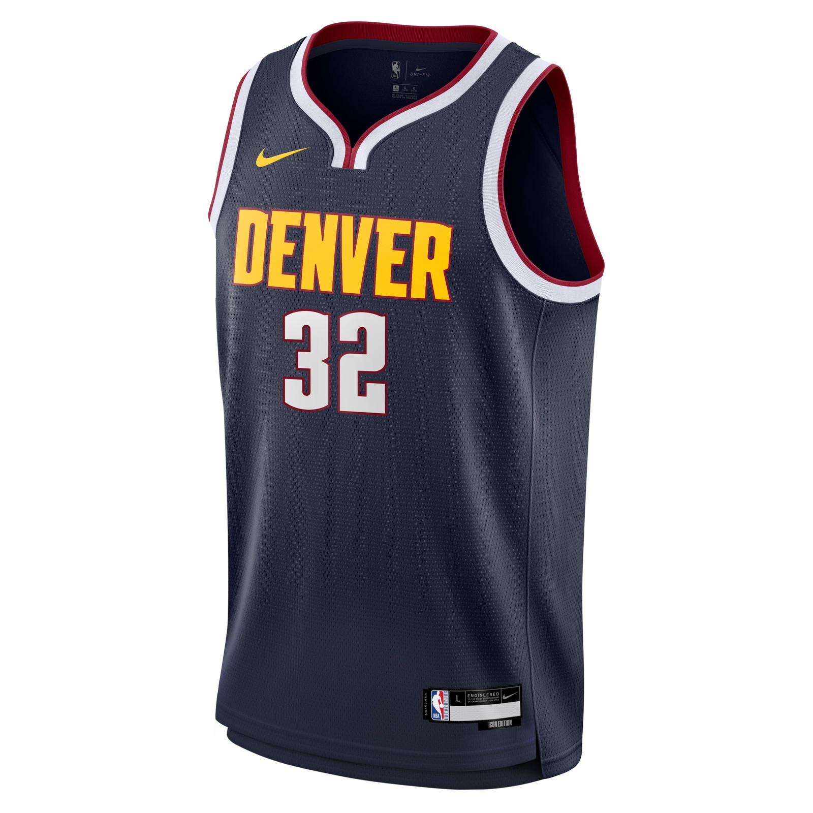 Aaron Gordon Denver Nuggets Youth Swingman Jersey Icon Edition Navy - back view