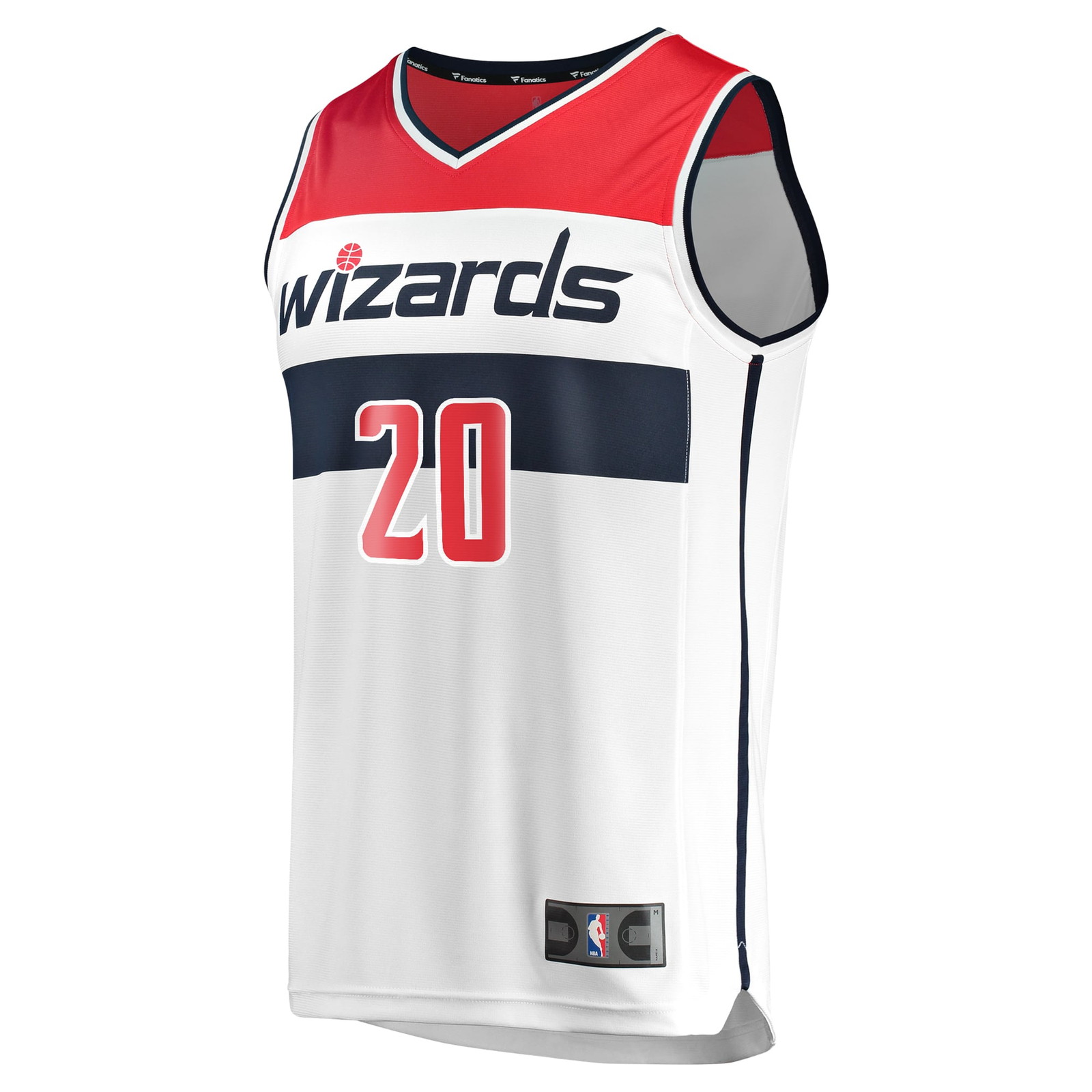 Alexandre Sarr Washington Wizards Youth Fast Break Fan Version Player Jersey - front view