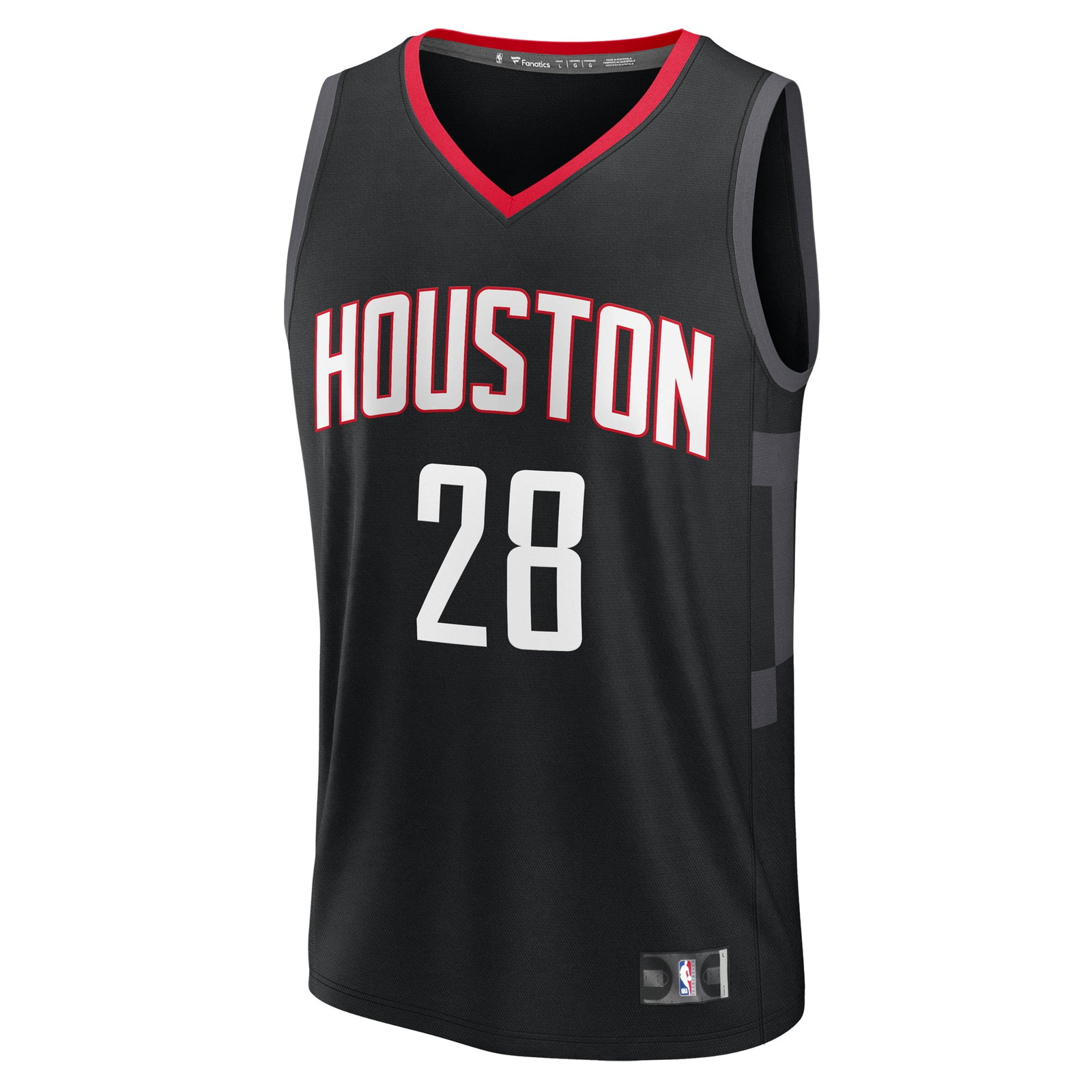 Alperen Sengun Houston Rockets Fast Break Fan Version Player Jersey Statement Edition - front view