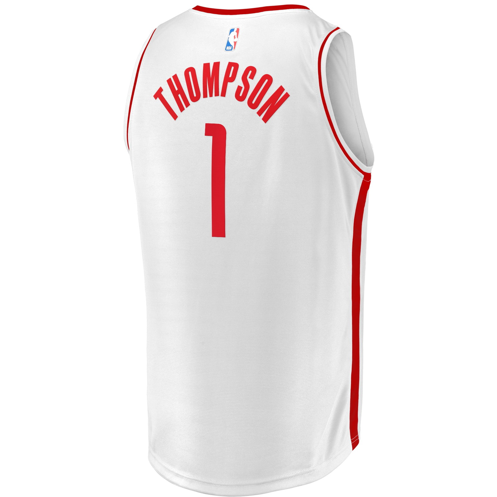 Amen Thompson Houston Rockets Youth Fast Break Fan Version Player Jersey Association - back view
