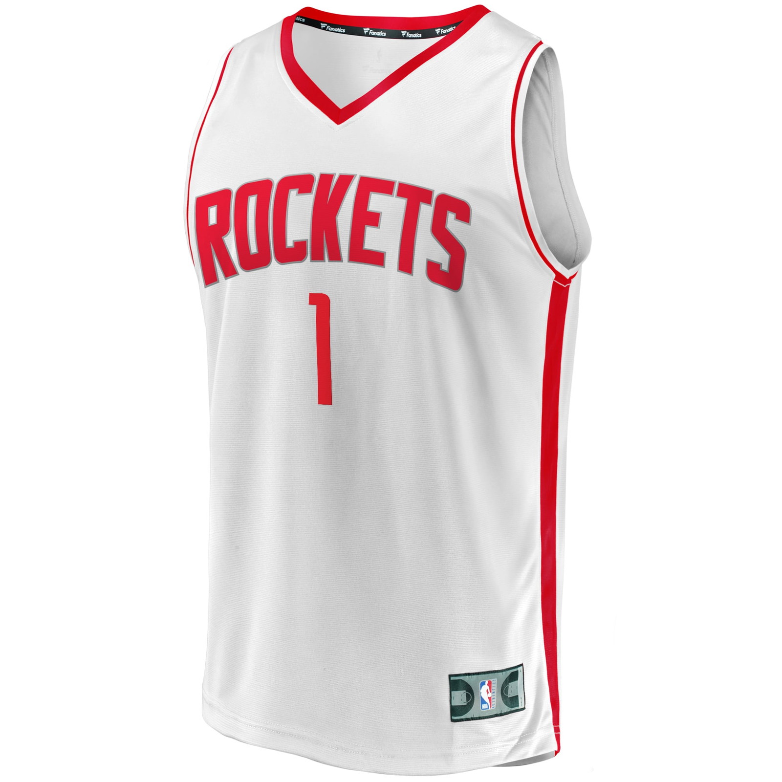 Amen Thompson Houston Rockets Youth Fast Break Fan Version Player Jersey Association - front view