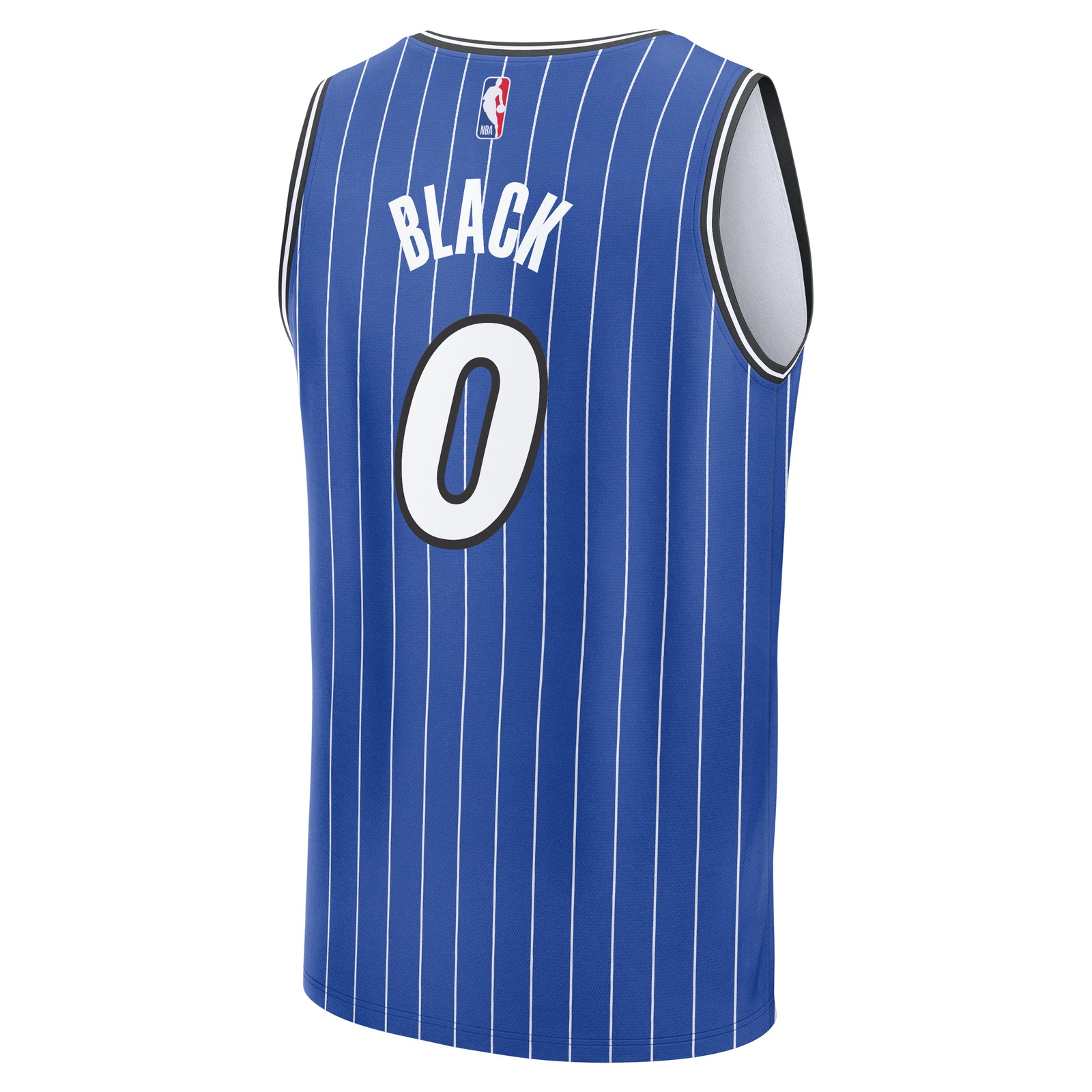 Anthony Black Orlando Magic Fast Break Fan Version Jersey Royal Icon Edition - back view