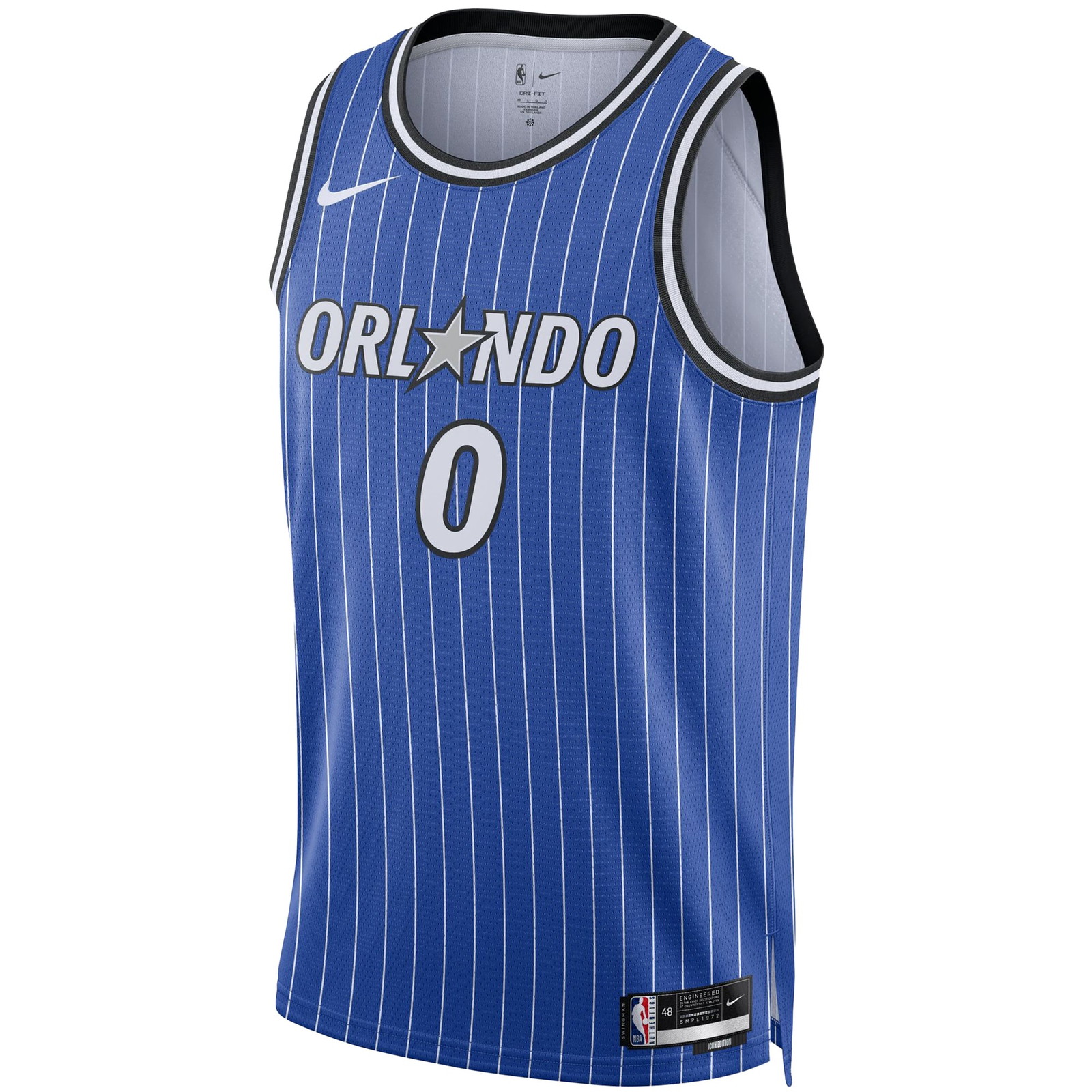 Anthony Black Orlando Magic Unisex Swingman Player Jersey Icon Edition Blue - front view