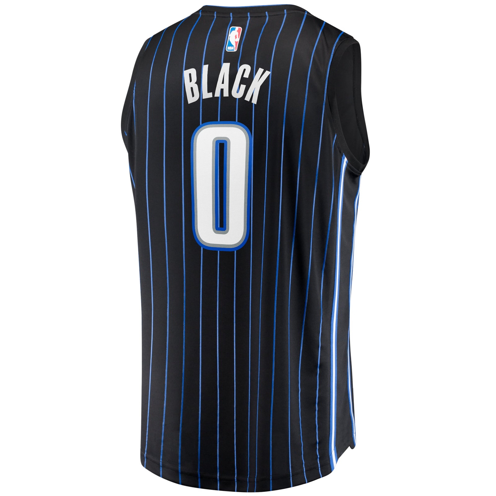 Anthony Black Orlando Magic Youth Fast Break Fan Version Jersey Icon Edition Black - back view