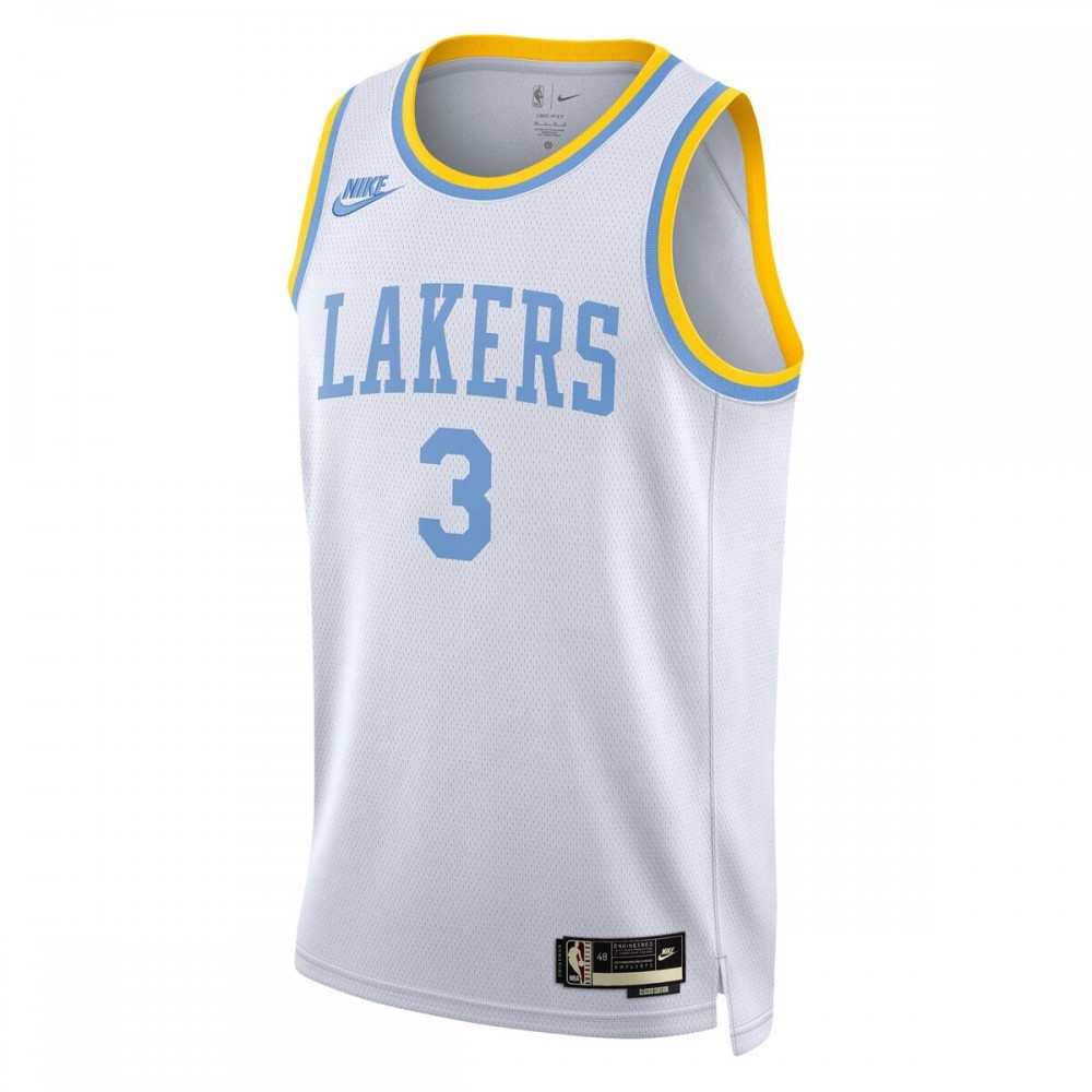 Anthony Davis Los Angeles Lakers 2022/23 Swingman Jersey White Classic Edition - second front view
