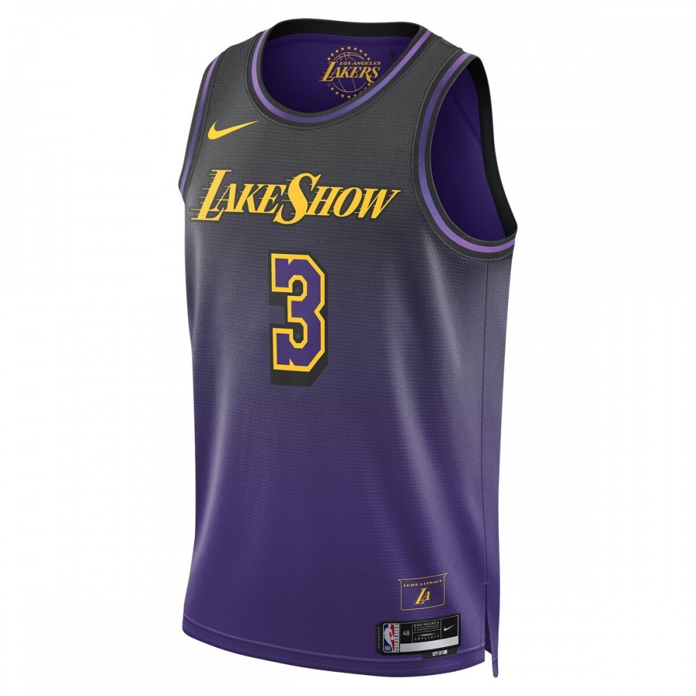 Anthony Davis Los Angeles Lakers Unisex 2024/25 Swingman Player Jersey City - second front view