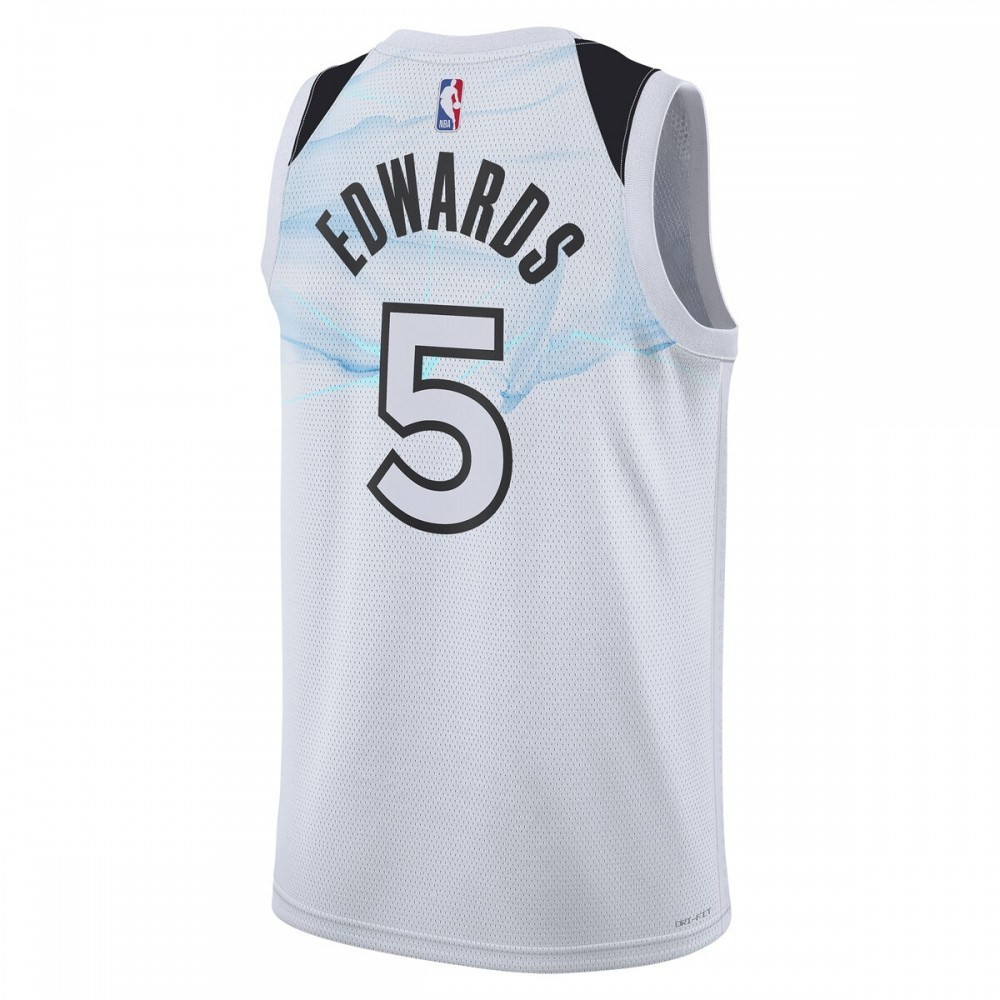 Anthony Edwards Minnesota Timberwolves Unisex 2024/25 Swingman Player Jersey City - back view