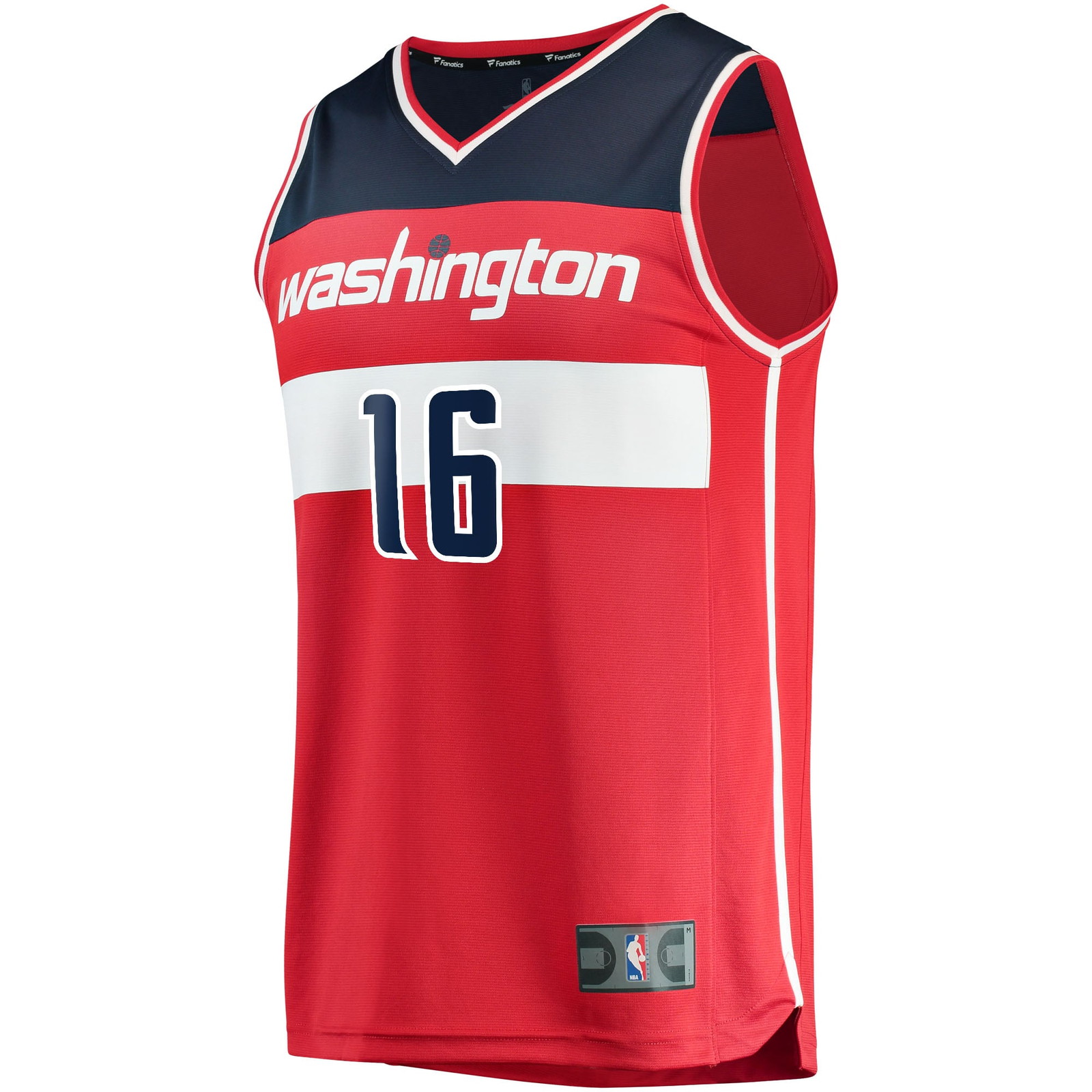 Anthony Gill Washington Wizards Fast Break Fan Version Jersey Icon Edition Red - front view