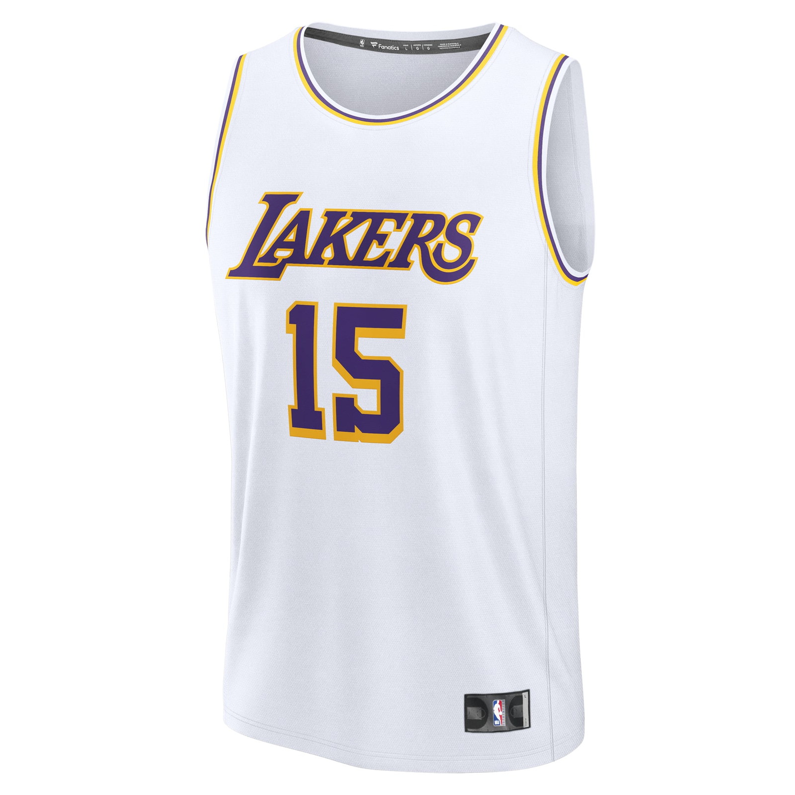 Austin Reaves Los Angeles Lakers Fast Break Fan Version Player Jersey Association - front view