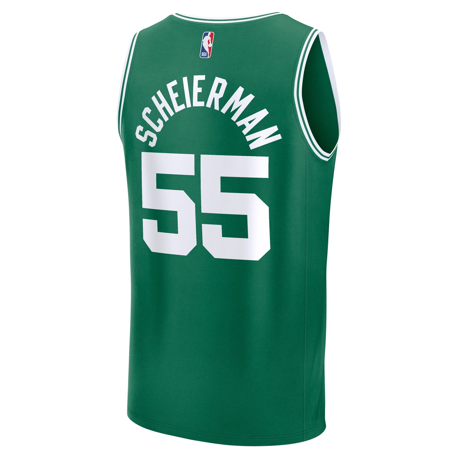 Baylor Scheierman Boston Celtics Youth 2024 NBA Draft Fast Break Player Jersey Icon - back view
