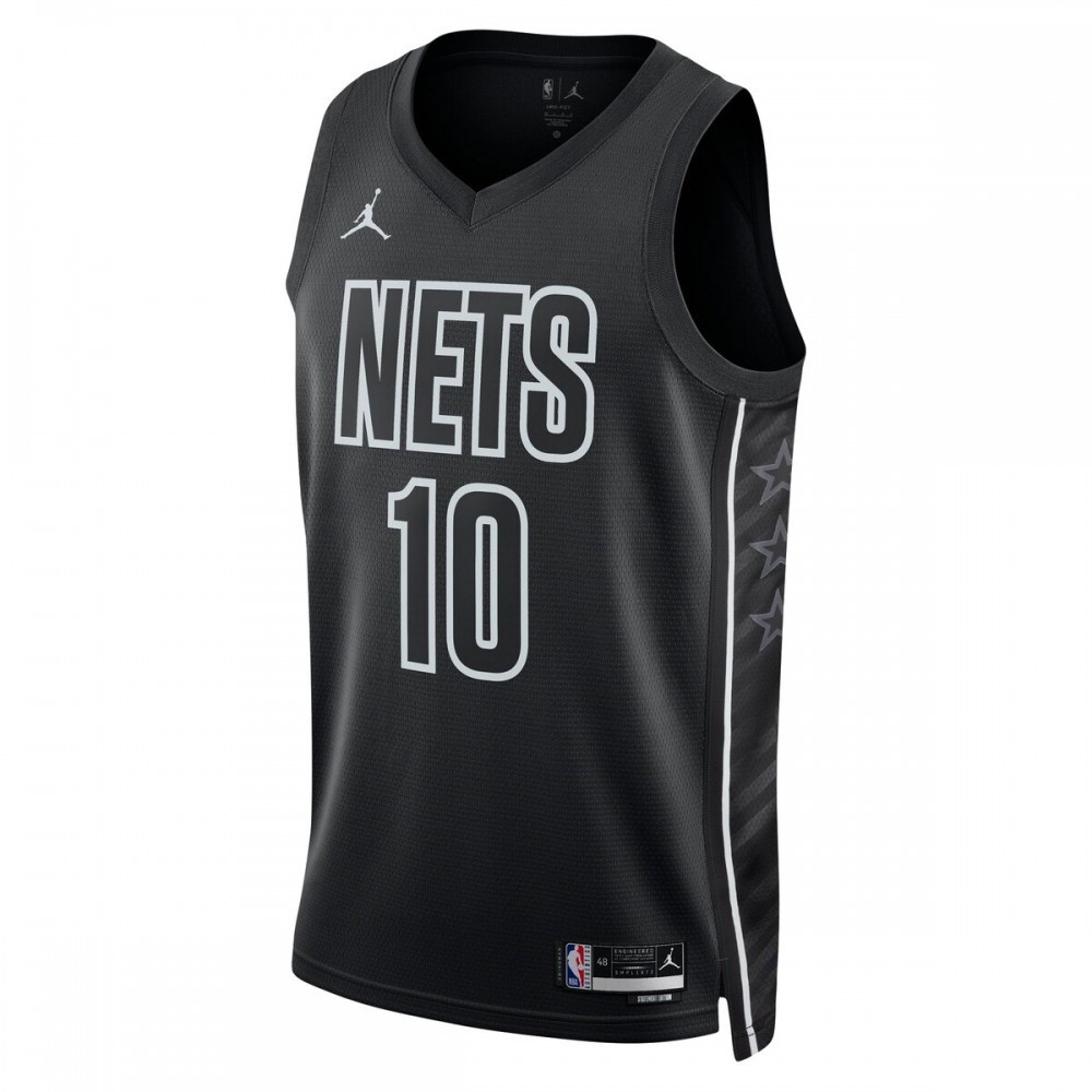 Ben Simmons Brooklyn Nets 2022/23 Statement Edition Swingman Jersey Black - second front view