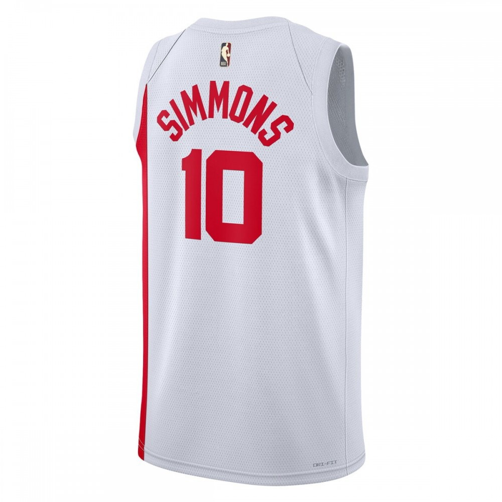 Ben Simmons Brooklyn Nets 2022/23 Swingman Jersey White Classic Edition - back view