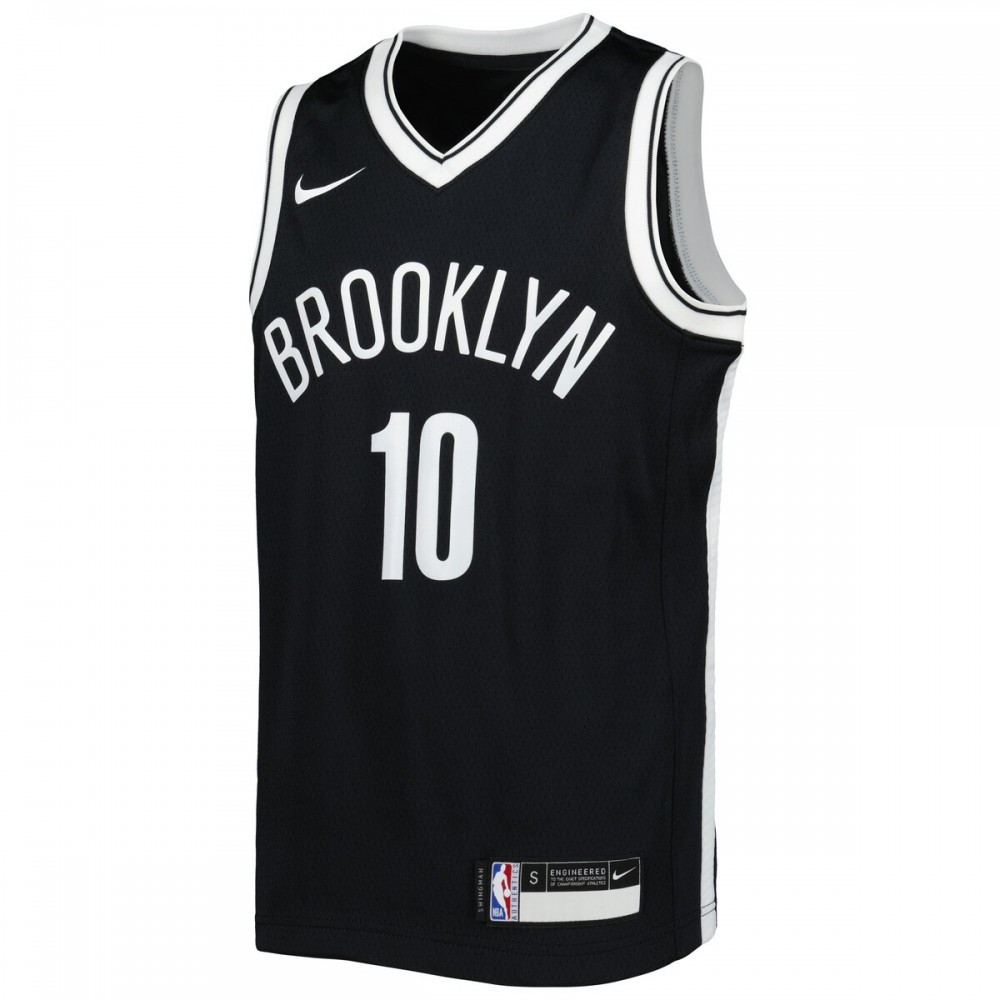 Ben Simmons Brooklyn Nets Youth 2021/22 Swingman Jersey Icon Edition Black - second front view