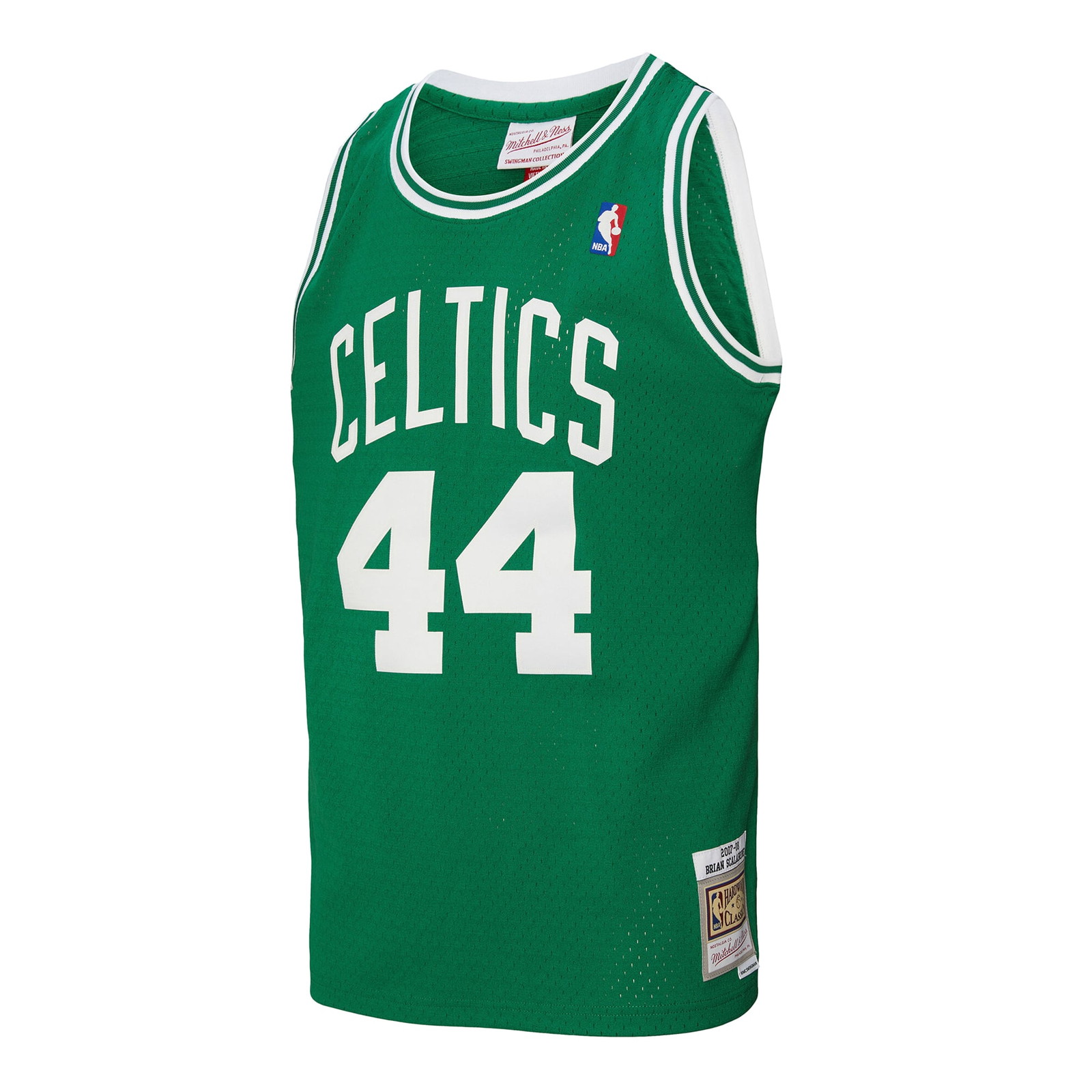Brian Scalabrine Boston Celtics 2007/08 Hardwood Classics Swingman Jersey Kelly Green - front view