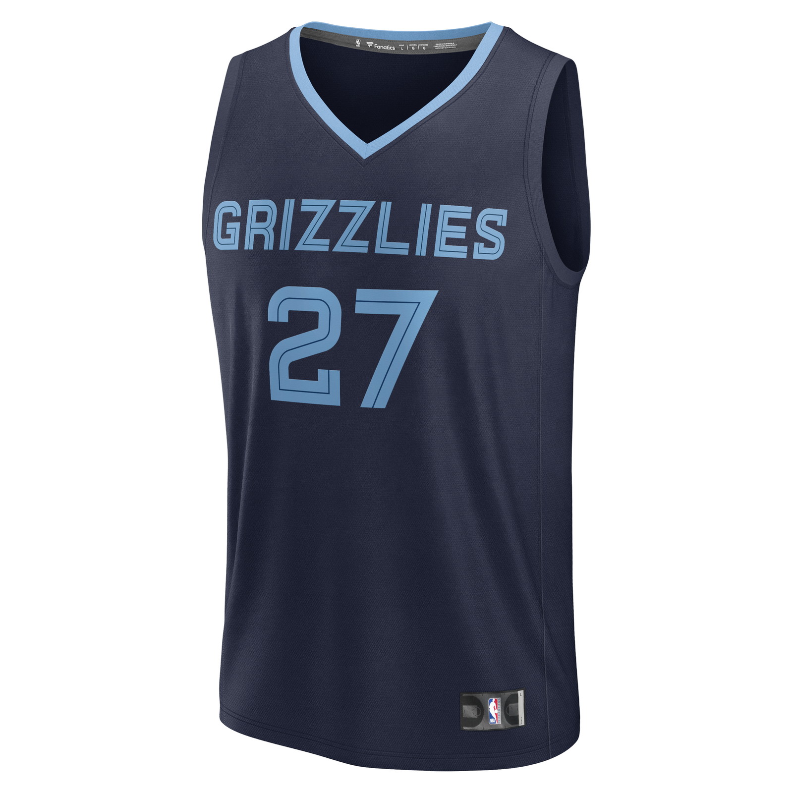 Cameron Boozer Memphis Grizzlies 2026 NBA Draft First Round Pick Fast Break Jersey - front view