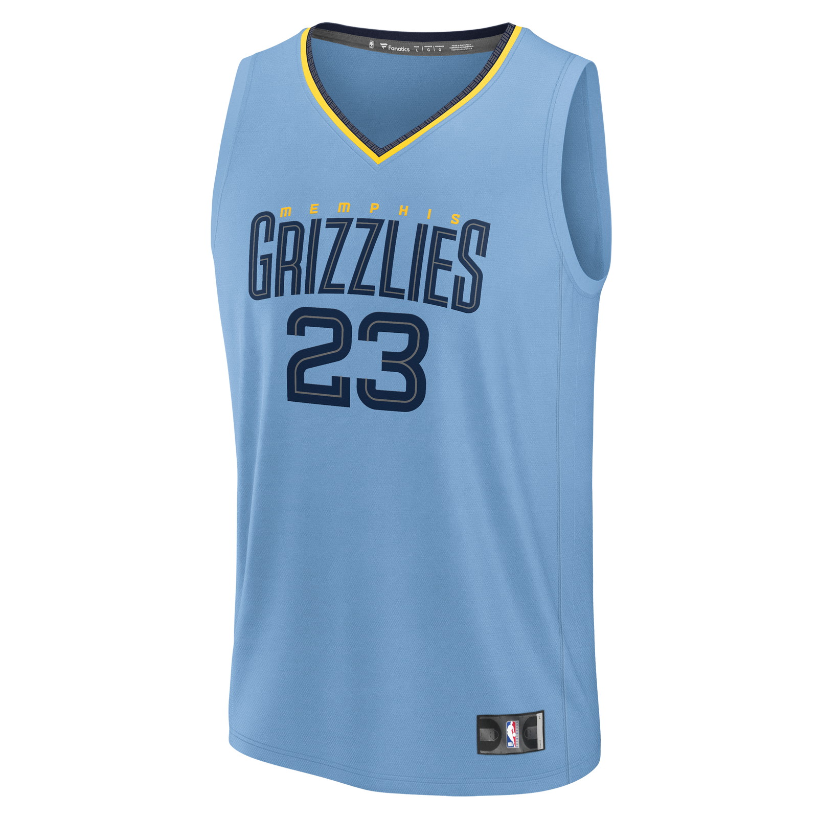 Cedric Coward Memphis Grizzlies Fast Break Fan Version Player Jersey Statement Edition - front view