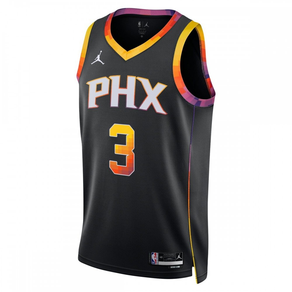 Chris Paul Phoenix Suns 2022/23 Statement Edition Swingman Jersey Black - second front view