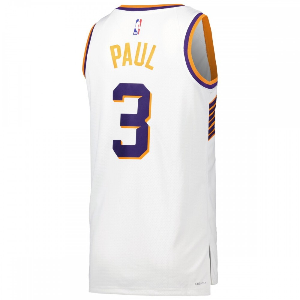 Chris Paul Phoenix Suns Unisex Swingman Jersey Association Edition White - back view