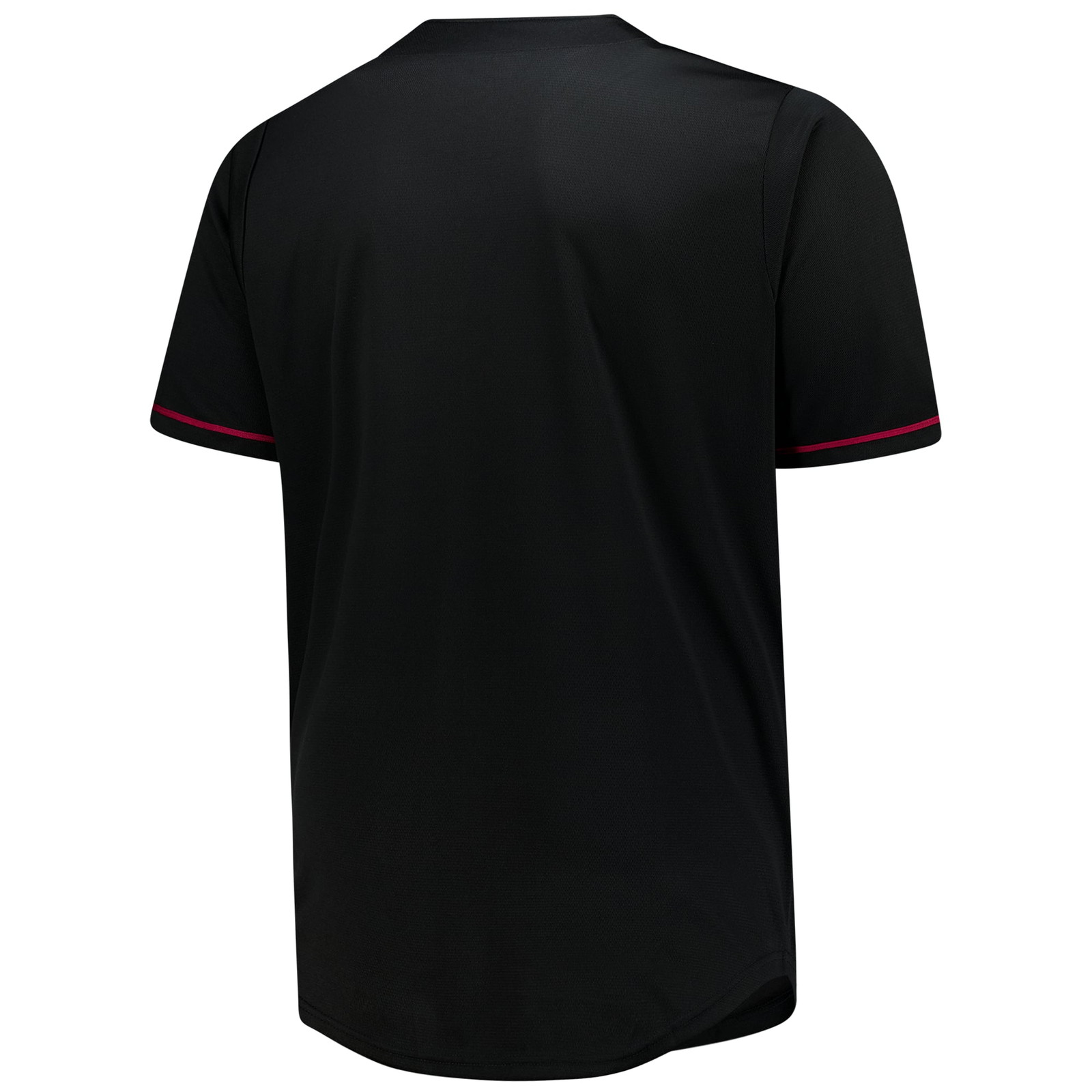 Cleveland Cavaliers Big & Tall Pop Full-Button Jersey Black - back view