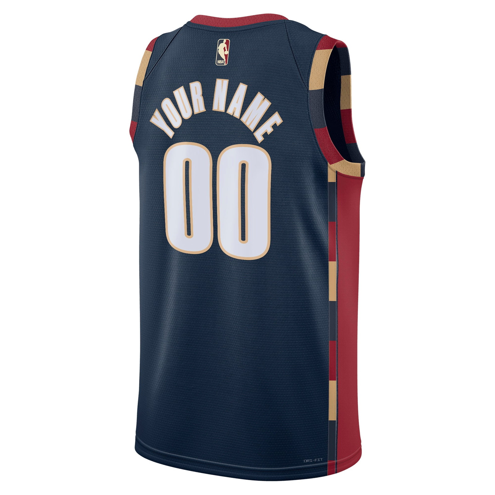 Cleveland Cavaliers Unisex Swingman Custom Jersey Classic Edition Navy - back view