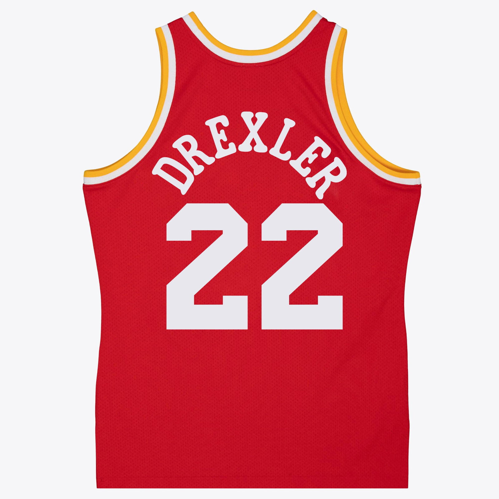 Clyde Drexler Houston Rockets 1994/95 Swingman Jersey Red - front view