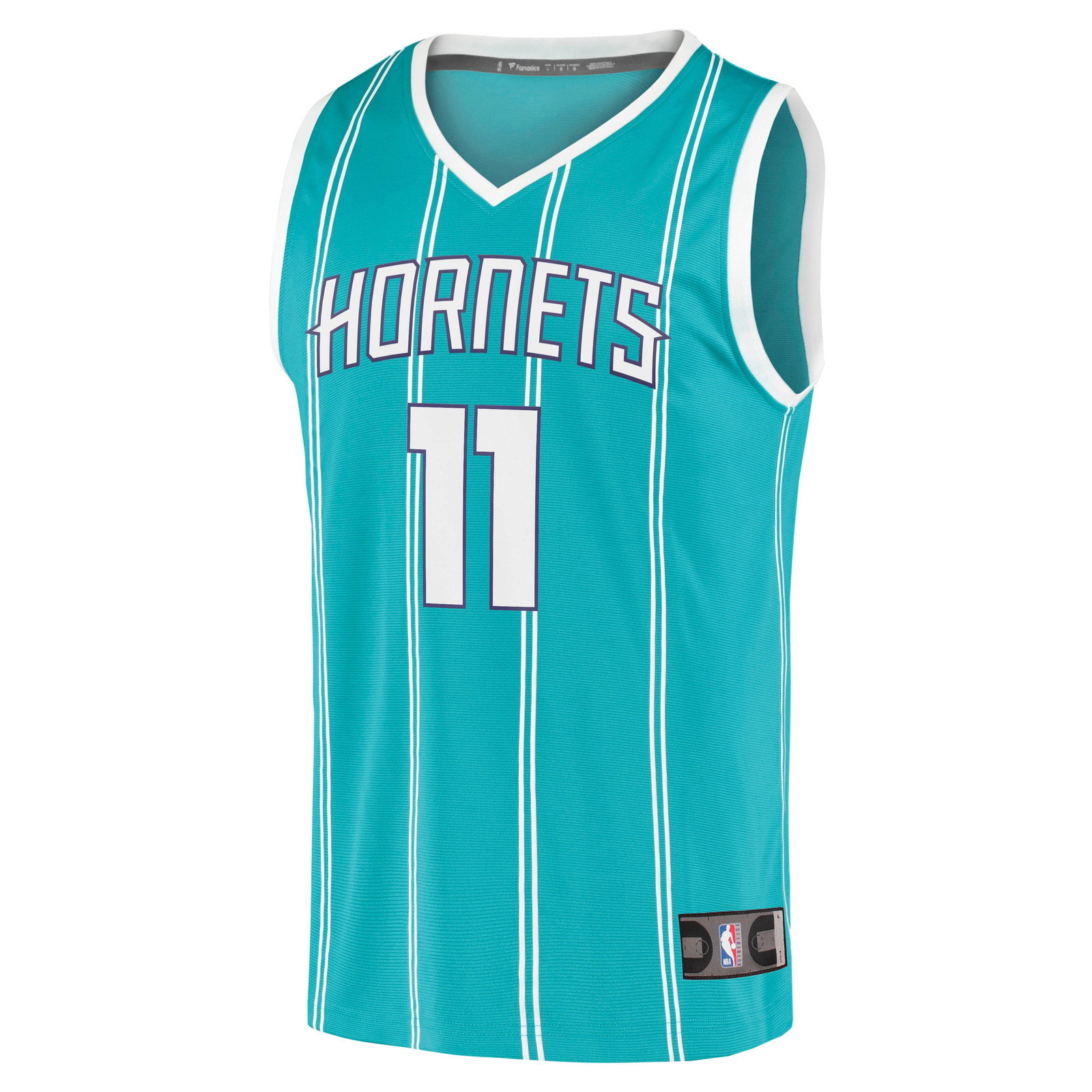 Cody Martin Charlotte Hornets Fast Break Fan Version Jersey Icon Edition Teal - front view