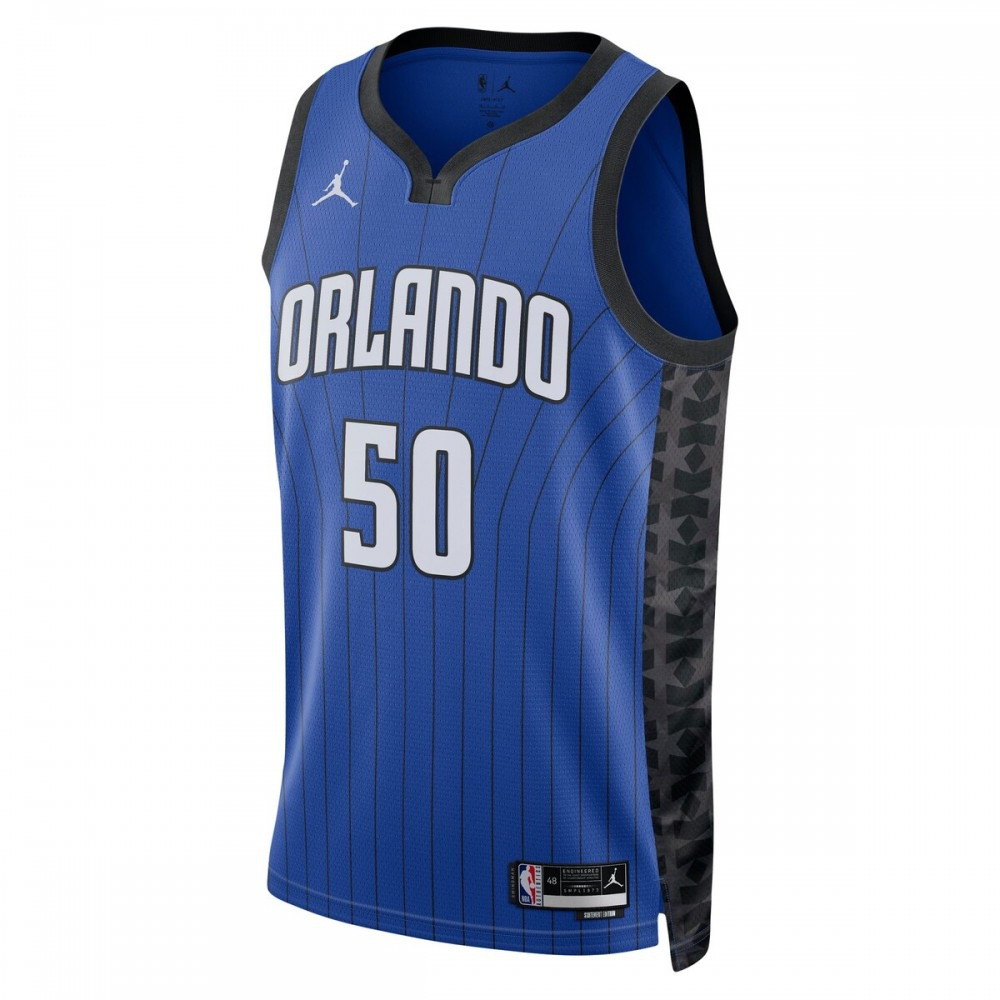 Cole Anthony Orlando Magic 2022/23 Statement Edition Swingman Jersey Blue - second front view