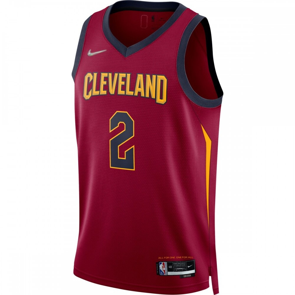 Collin Sexton Cleveland Cavaliers 2021/22 Diamond Swingman Jersey Icon Edition - second front view