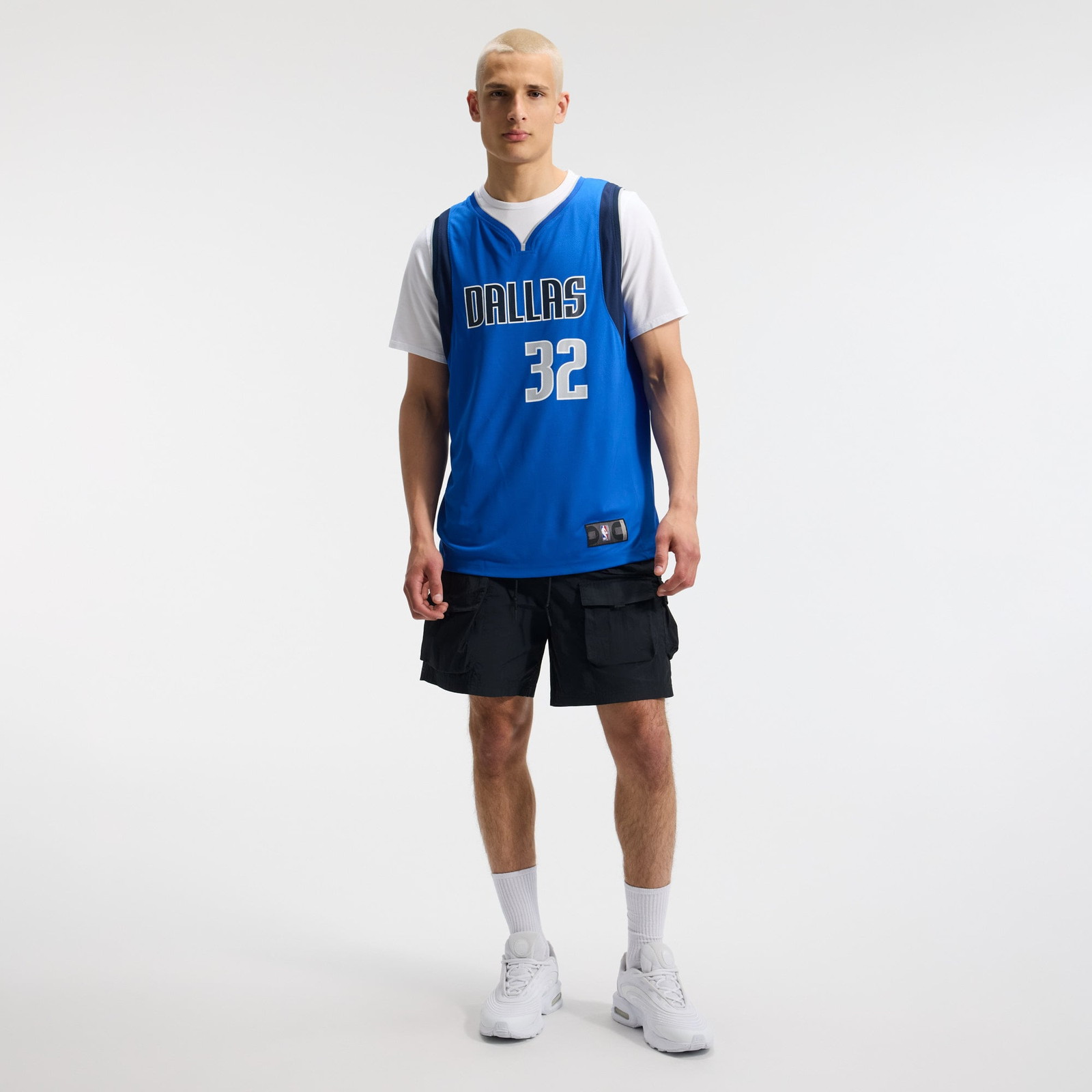 Cooper Flagg Dallas Mavericks 2025 NBA Draft First Round Pick Fast Break Fan - close-up detail 1
