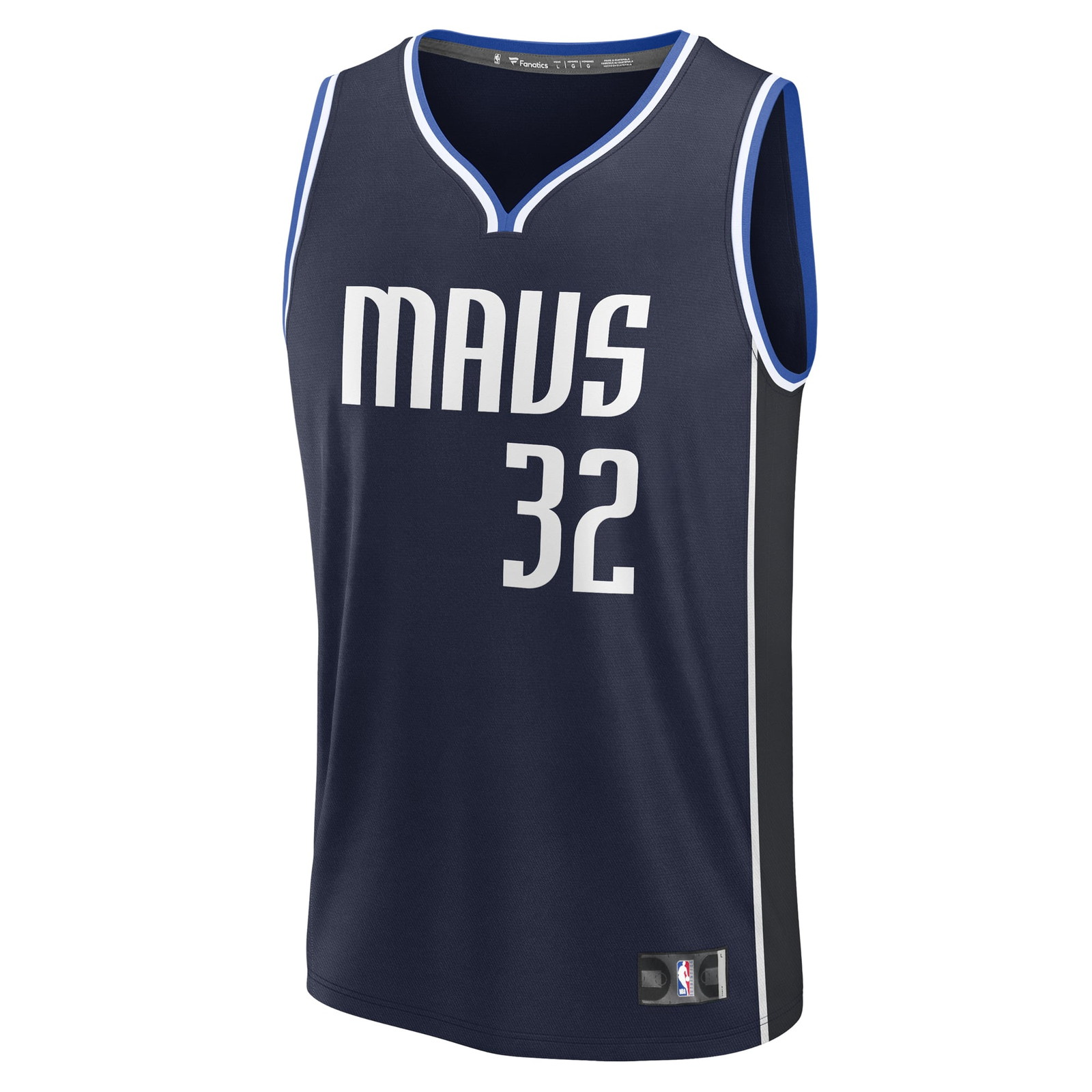 Cooper Flagg Dallas Mavericks 2025 NBA Draft First Round Pick Fast Break Fan Version - front view