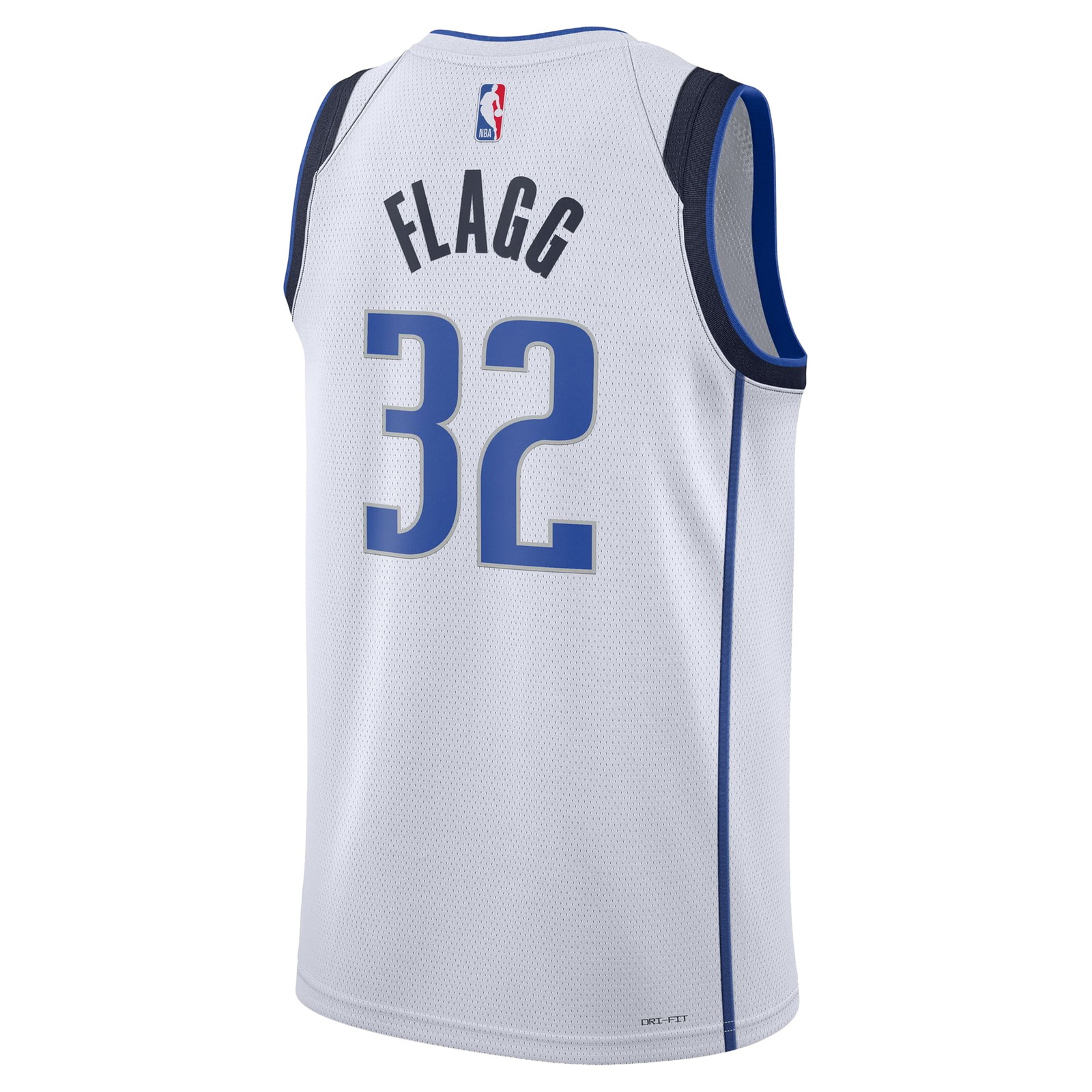 Cooper Flagg Dallas Mavericks Unisex Swingman Player Jersey Association Edition White - back view