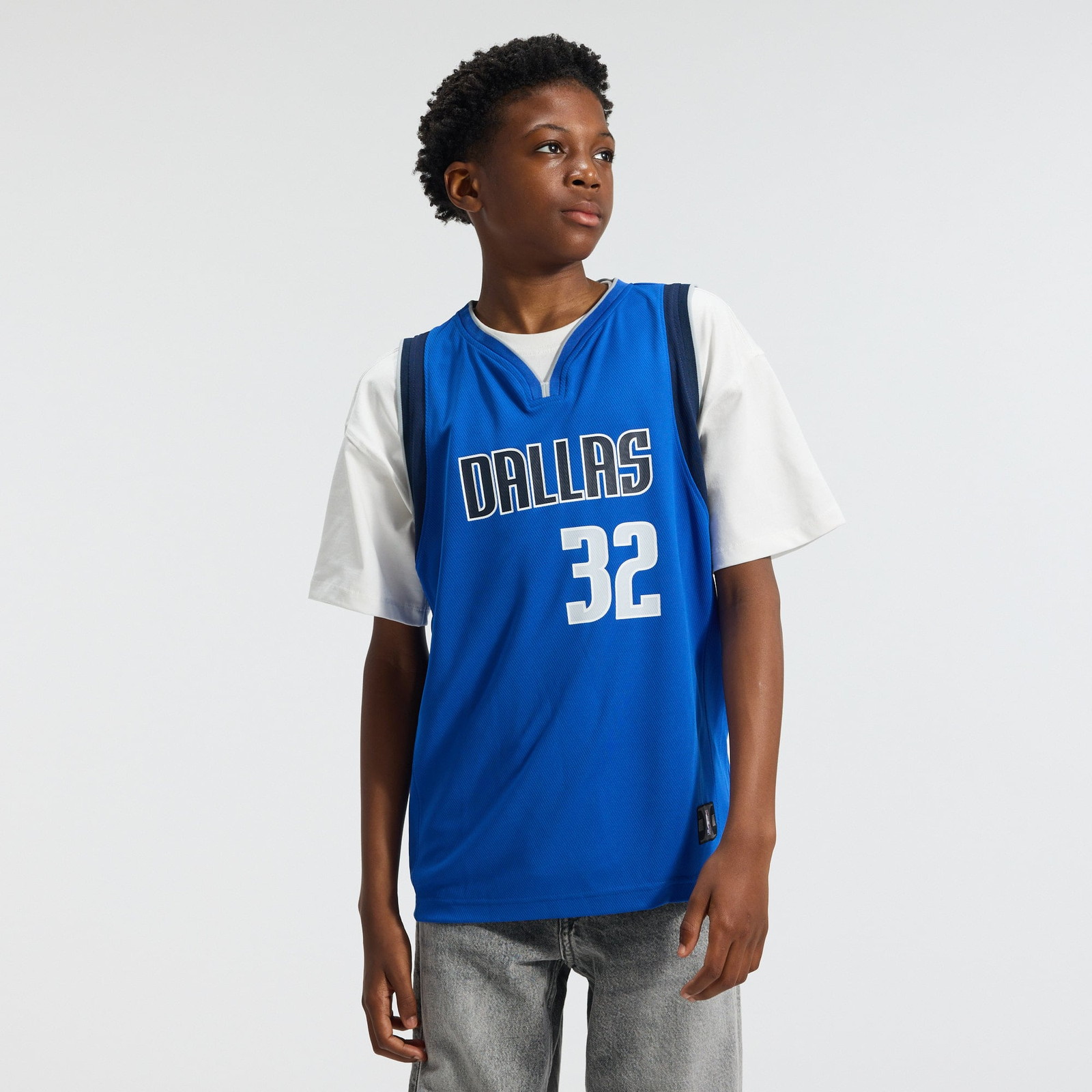 Cooper Flagg Dallas Mavericks Youth 2025 NBA Draft First Round Pick Fast Break Fan - front view