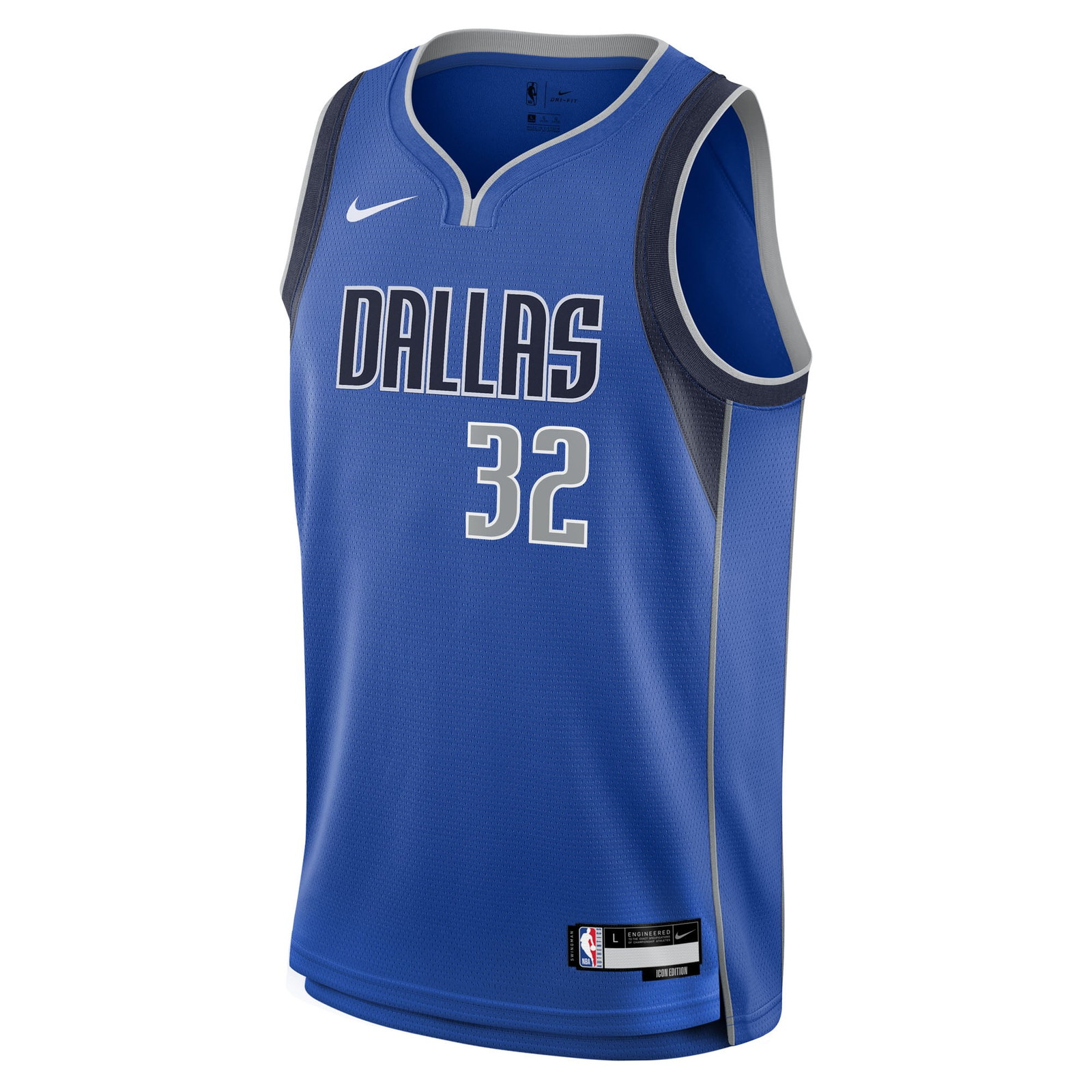 Cooper Flagg Dallas Mavericks Youth Swingman Jersey Icon Edition Blue - front view