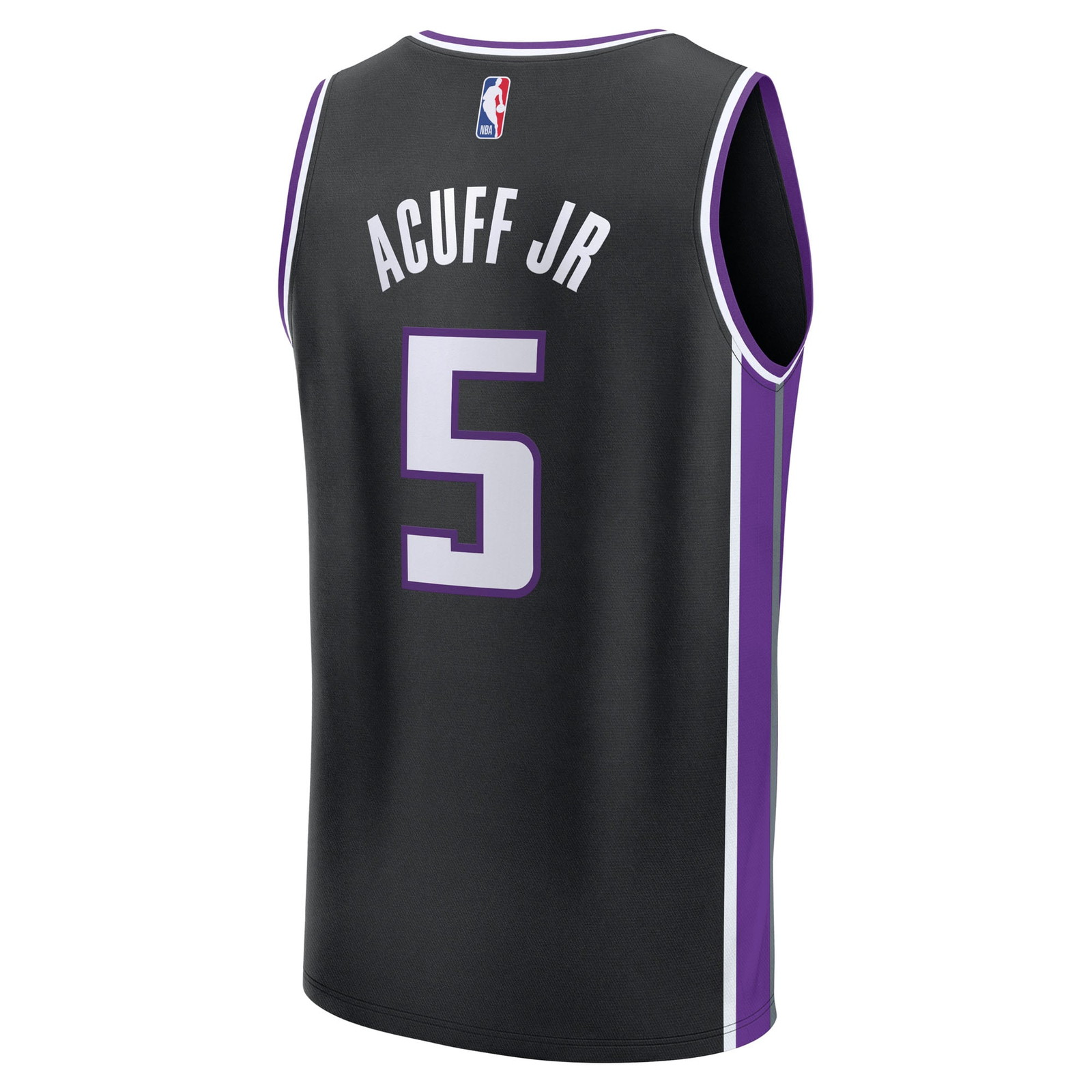 Darius Acuff Jr. Sacramento Kings 2026 NBA Draft First Round Pick Fast Break Jersey - back view