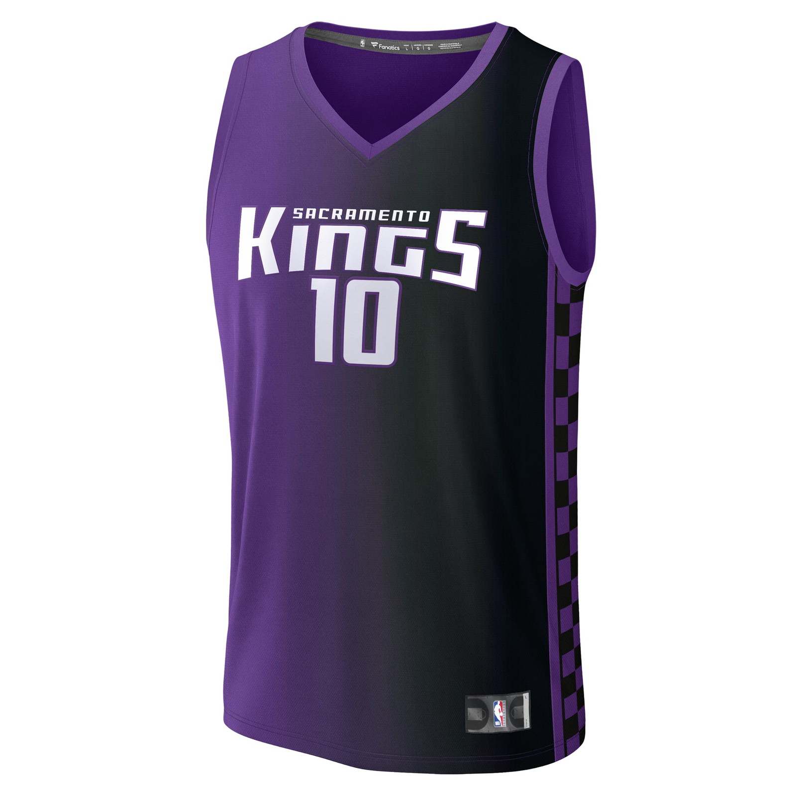 DeMar DeRozan Sacramento Kings Fast Break Fan Version Jersey Statement Edition Purple - front view