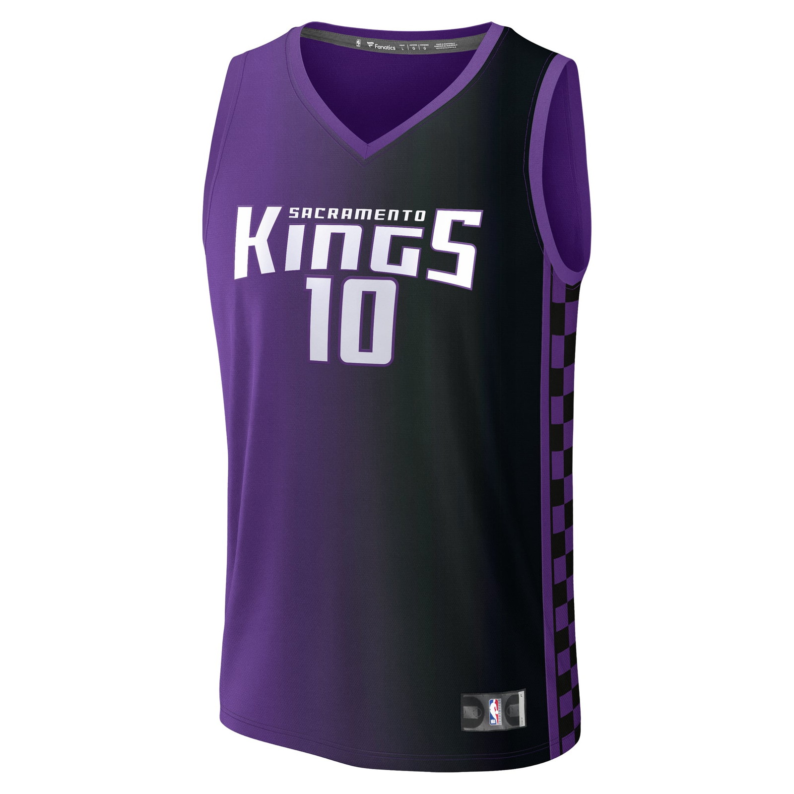 DeMar DeRozan Sacramento Kings Youth Fast Break Fan Version Player Jersey Statement - front view