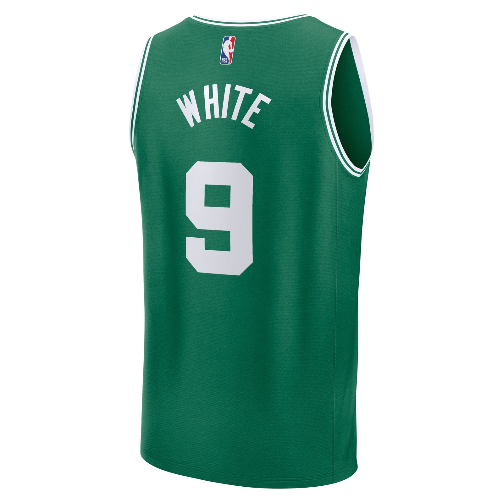 Derrick White Boston Celtics Fast Break Fan Version Player Jersey Icon Edition Kelly - back view