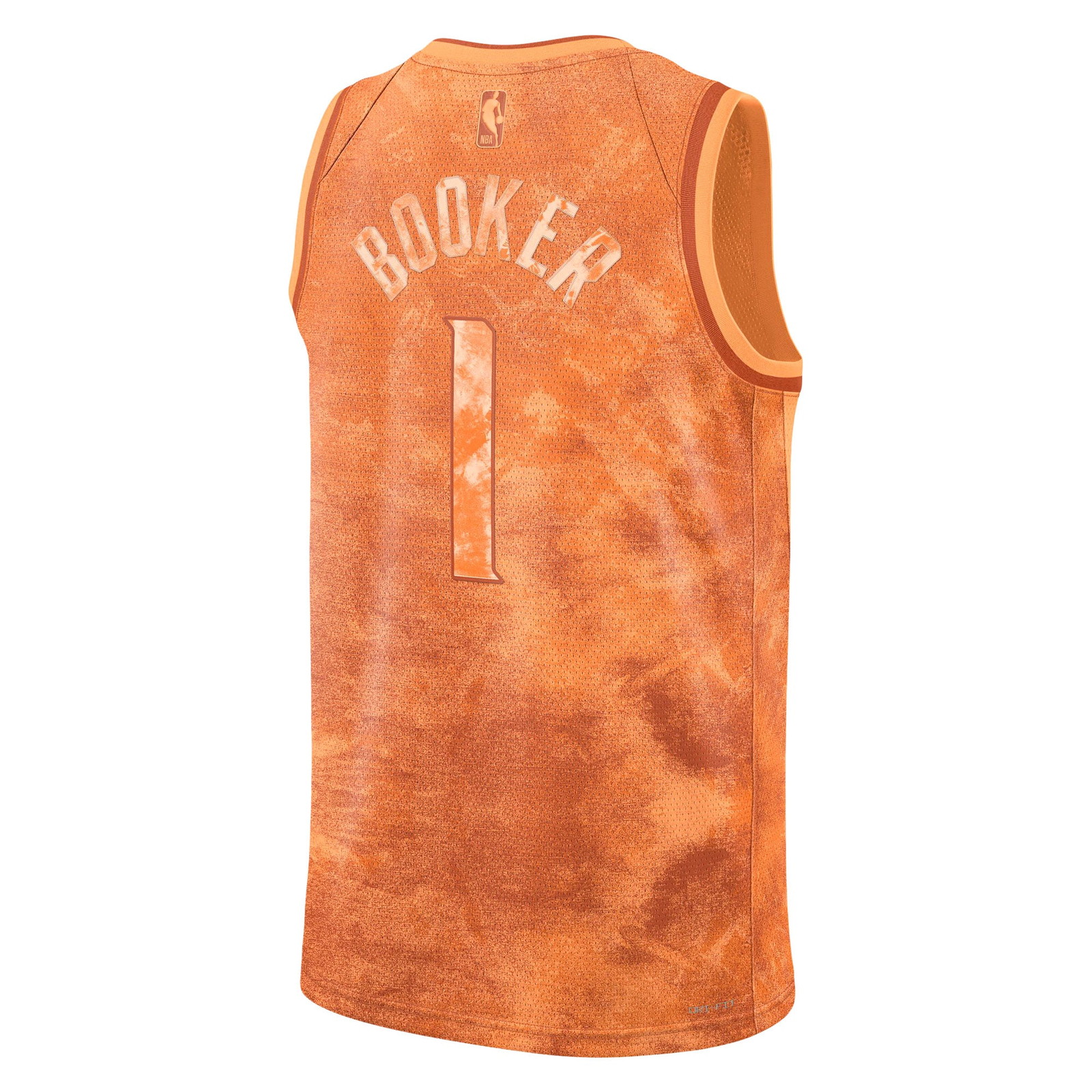 Devin Booker Phoenix Suns Unisex Select Series Swingman Jersey Orange - back view