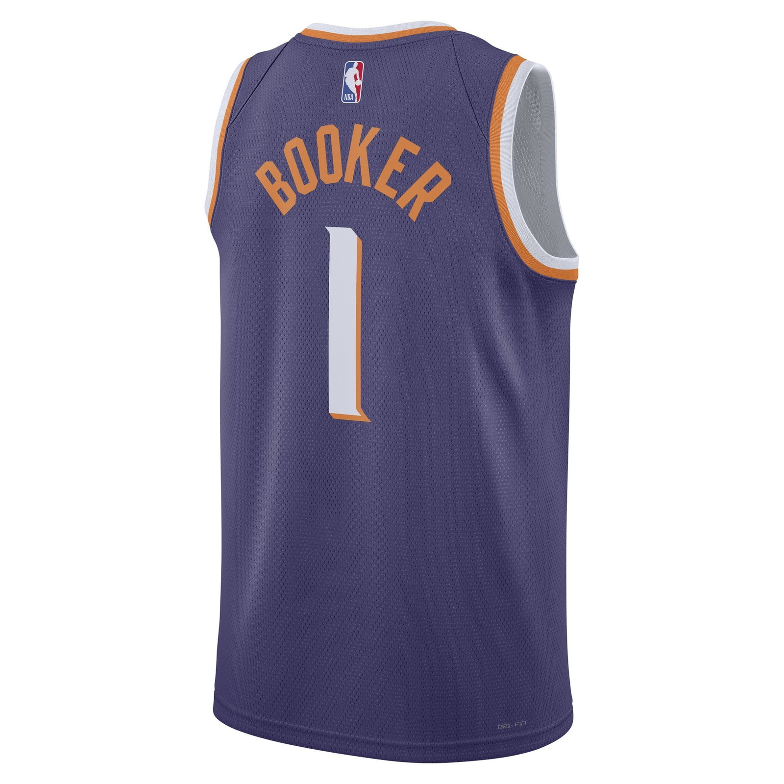 Devin Booker Phoenix Suns Unisex Swingman Jersey Icon Edition Purple - back view