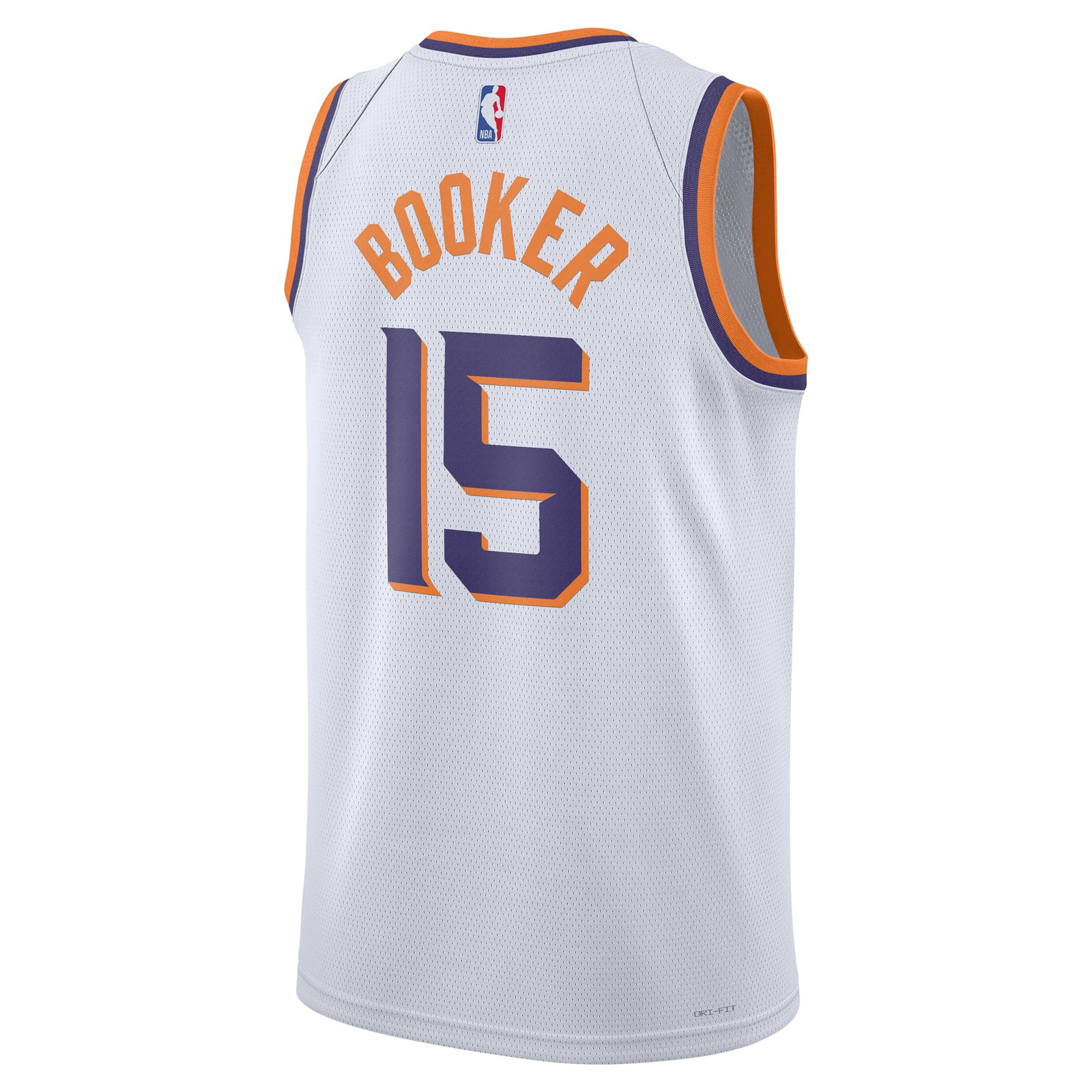 Devin Booker Phoenix Suns Unisex Swingman Player Jersey Association Edition White - back view