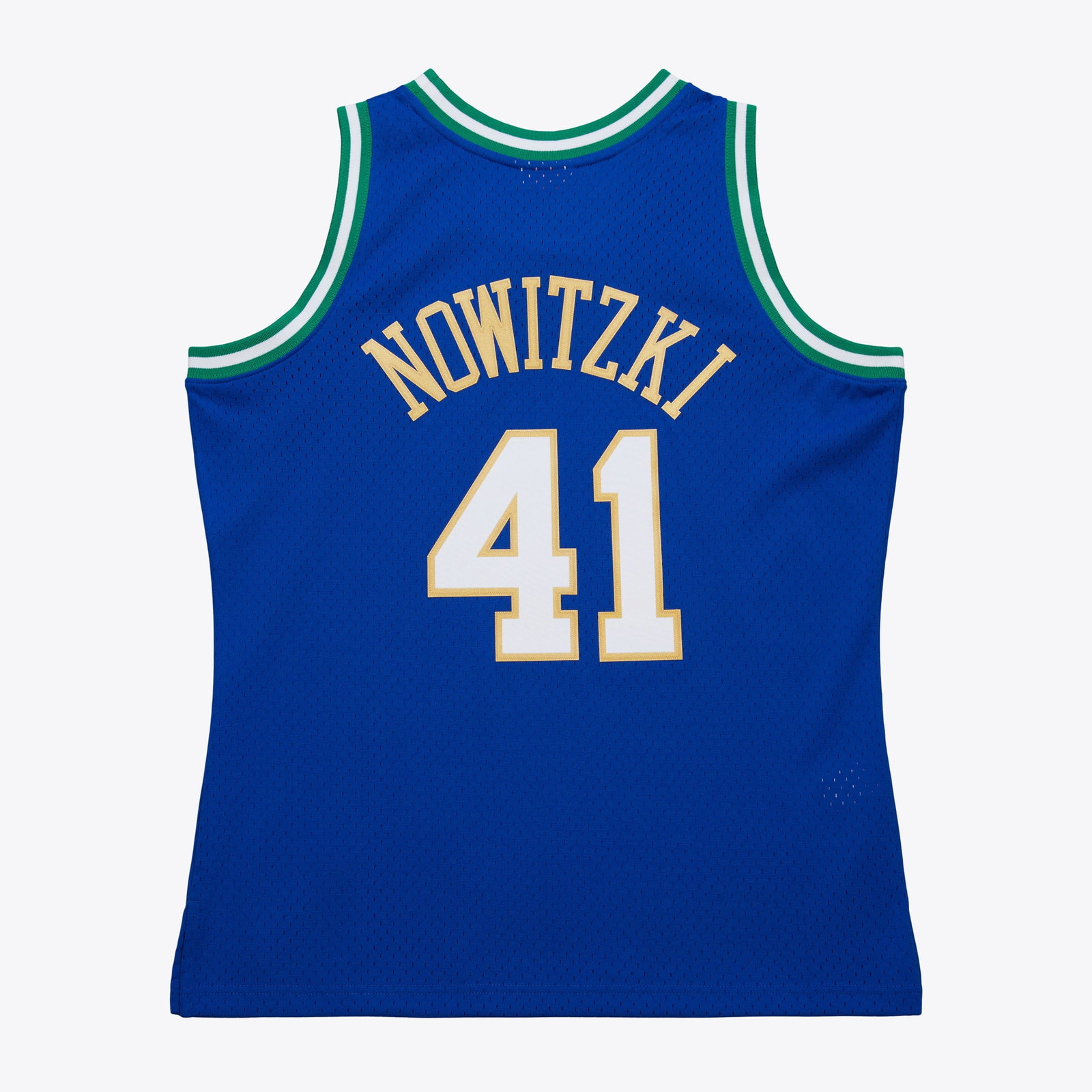 Dirk Nowitzki Dallas Mavericks 1998 Swingman Jersey Royal - front view