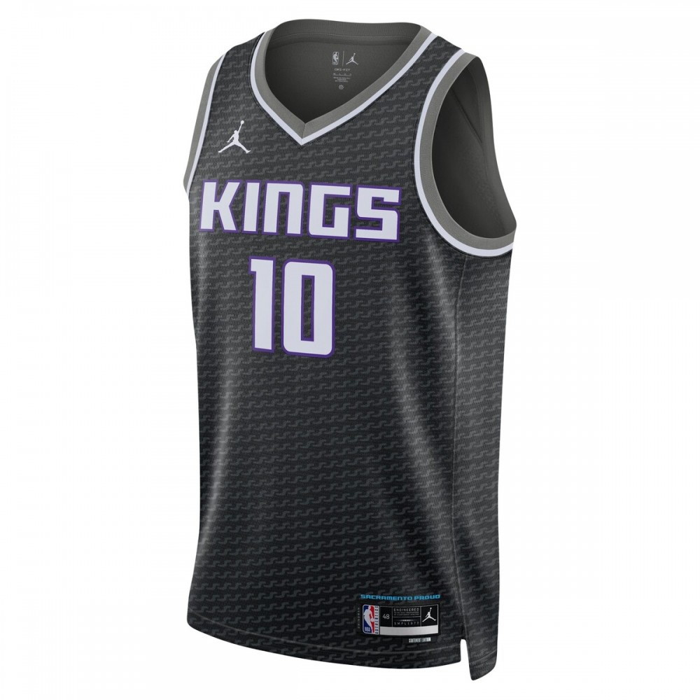 Domantas Sabonis Sacramento Kings 2022/23 Statement Edition Swingman Jersey - second front view